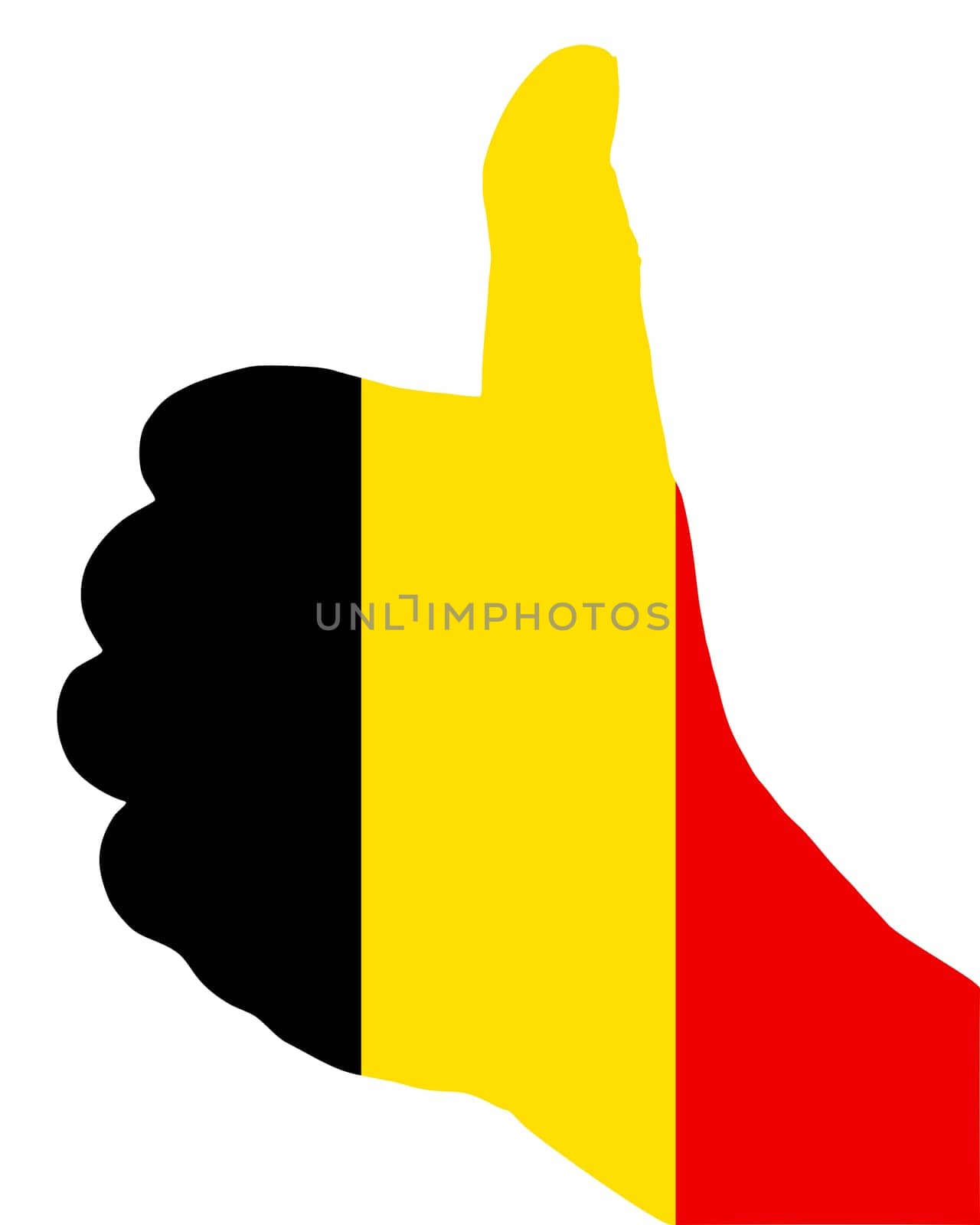 Belgian hand signal