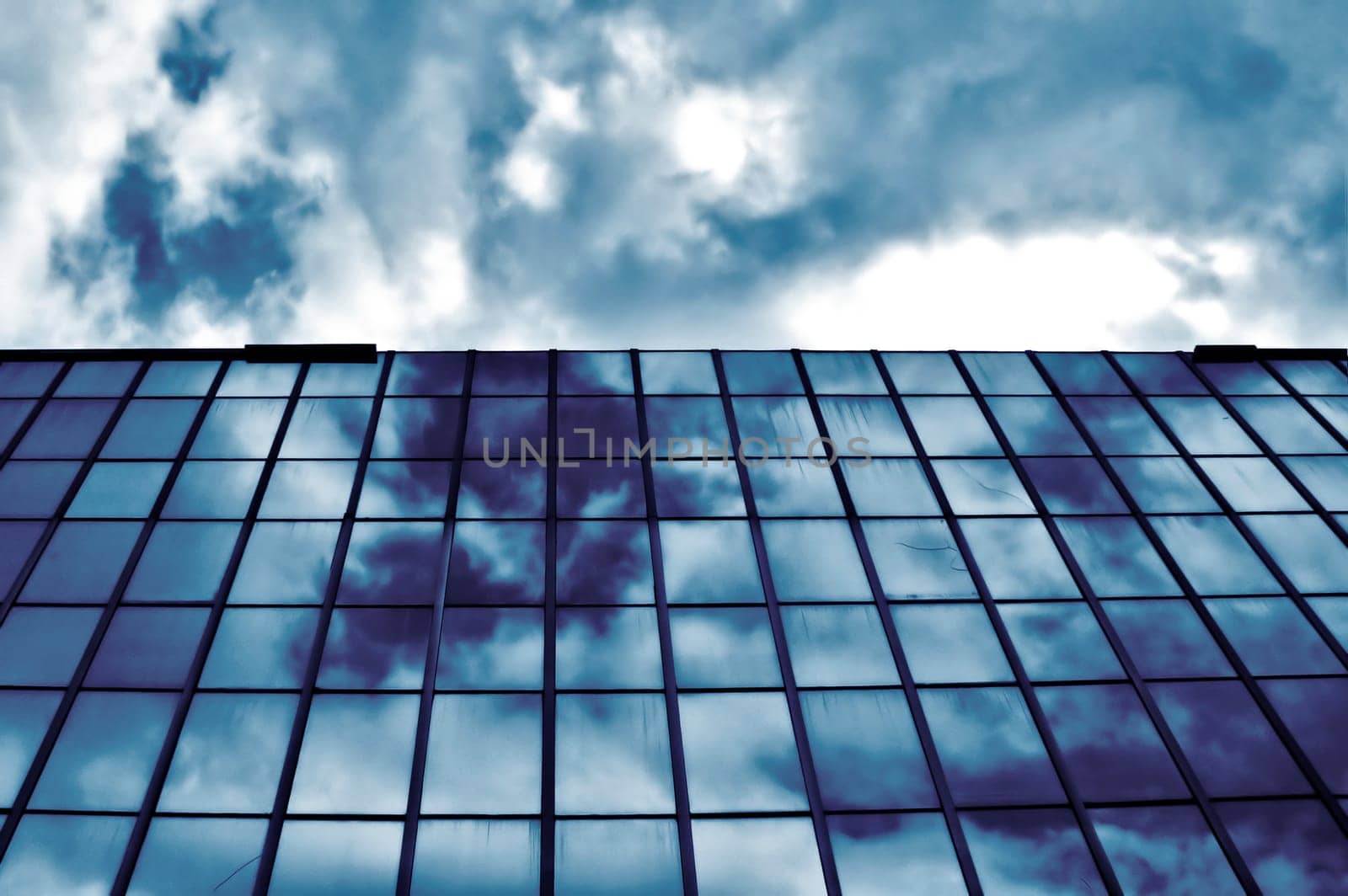 modern glass building