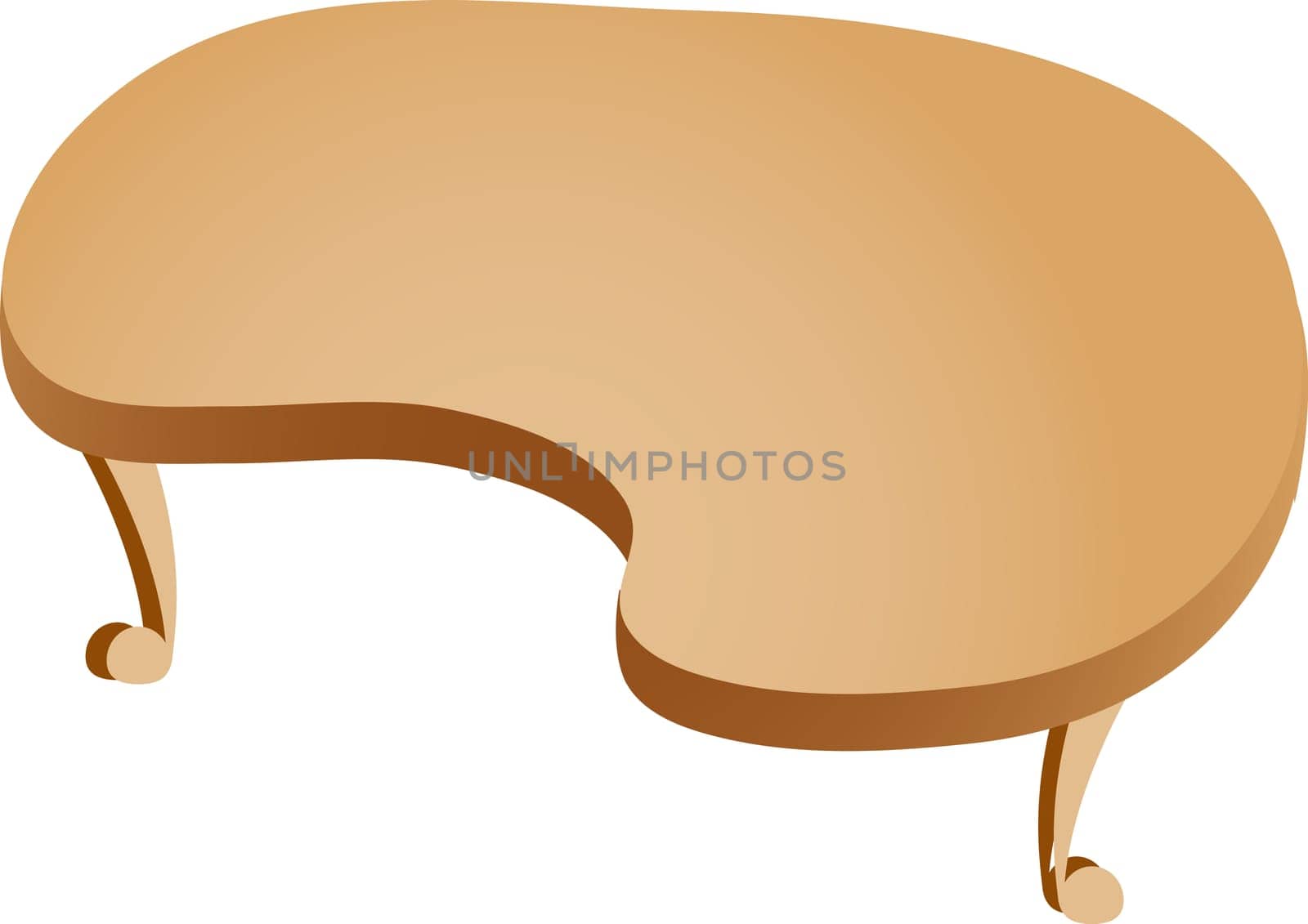 cartoon table