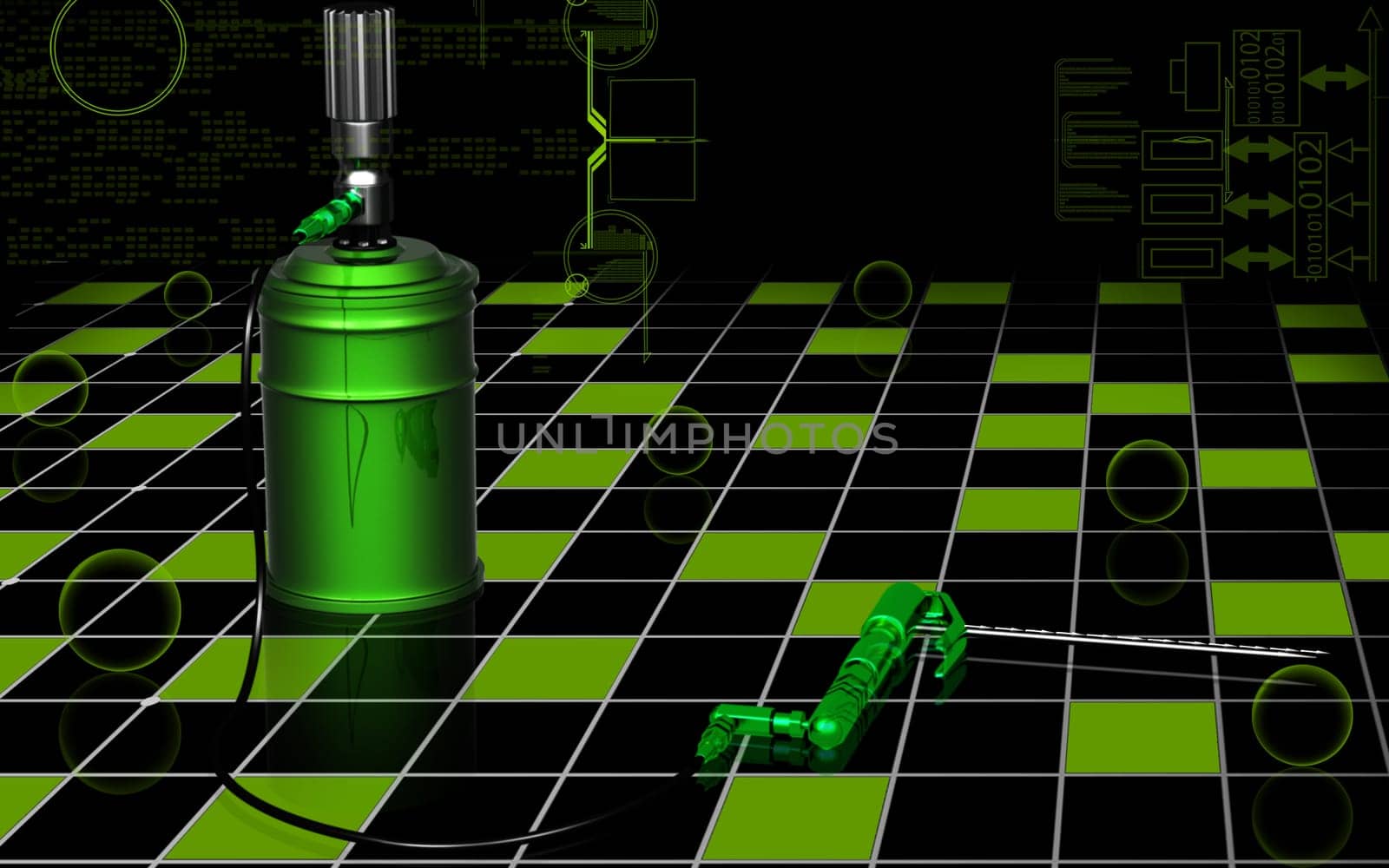 Air operated grease pump