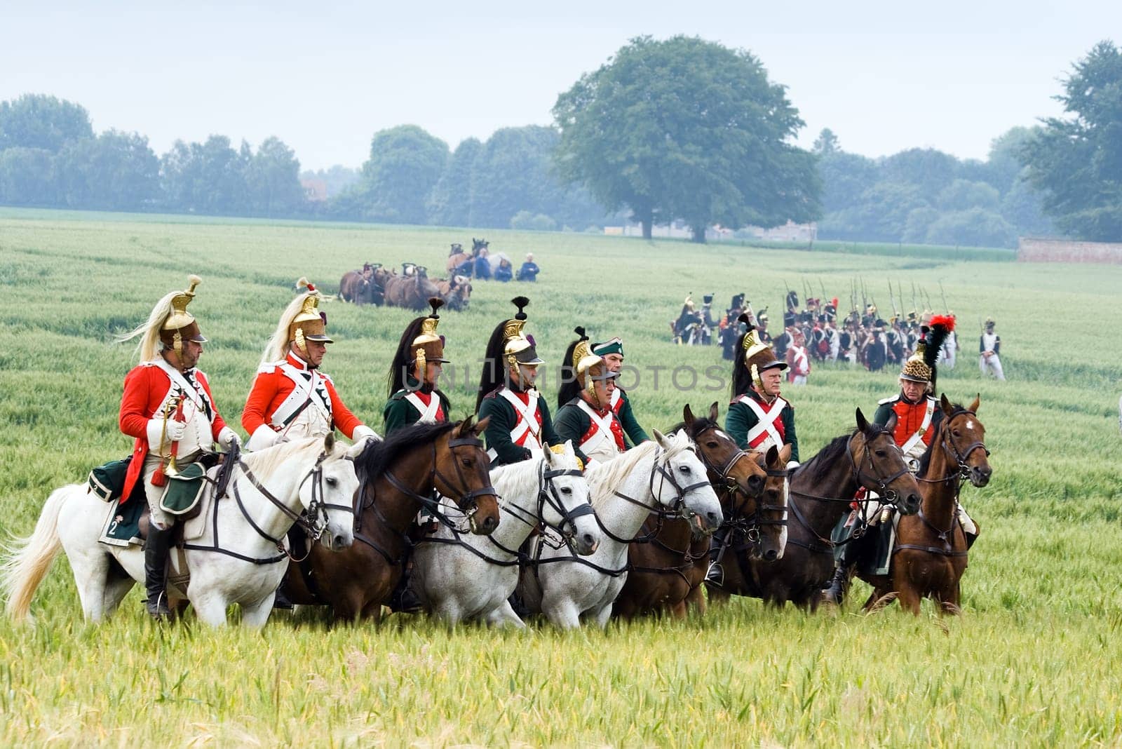 Re-enactment Battle of Waterloo, Belgium 2009