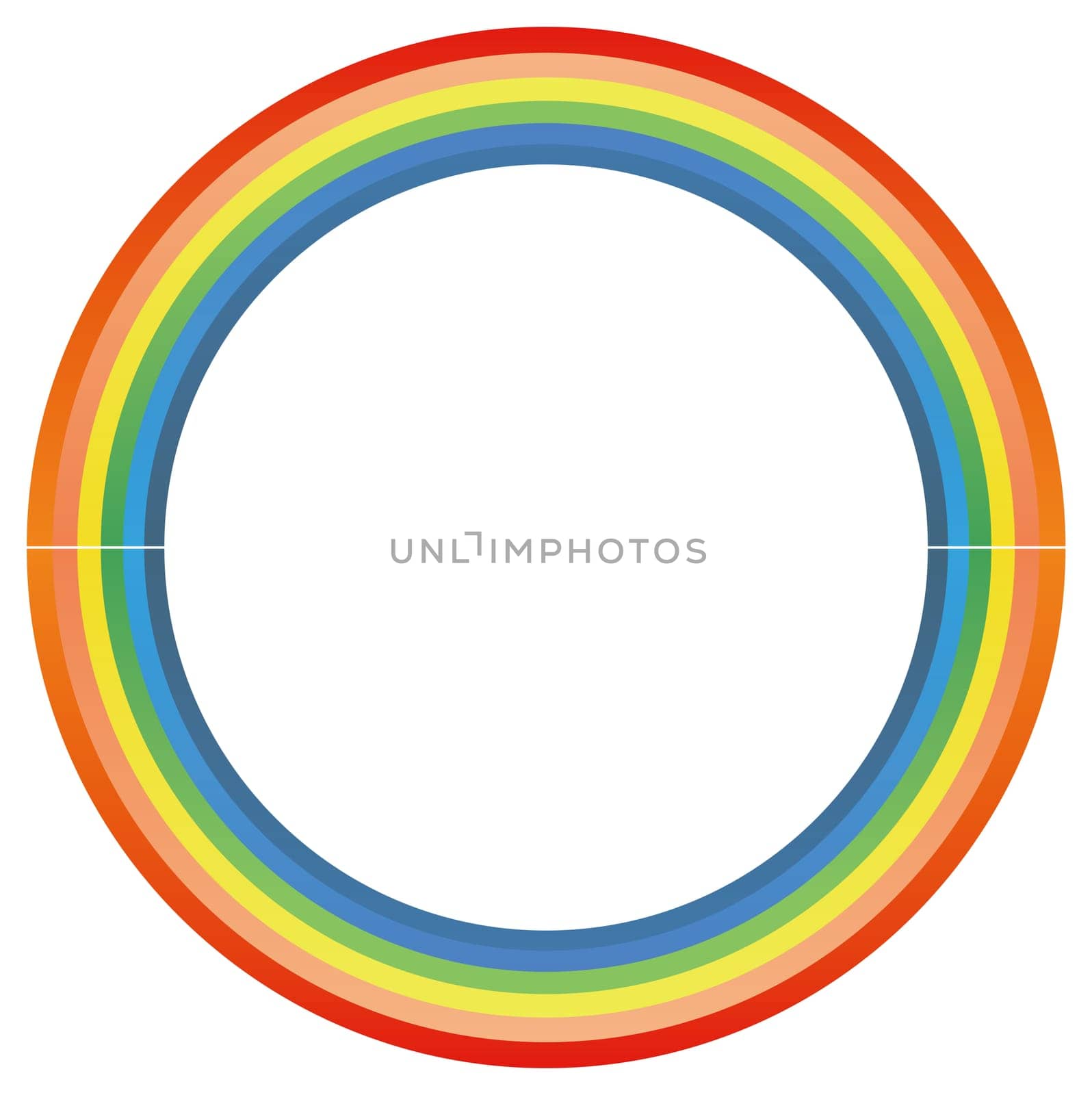 rainbow circle