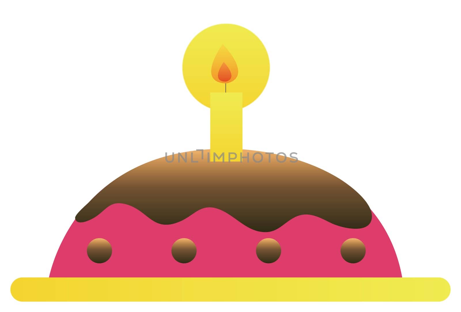 cake with candle