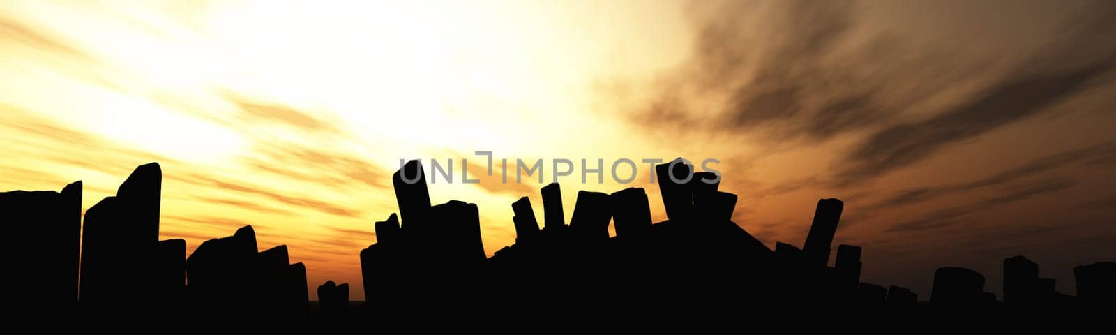 Black stones background