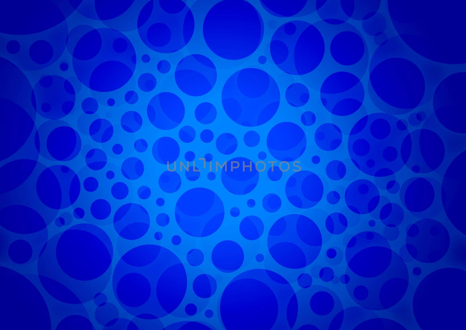 Background - Blue Bubbles