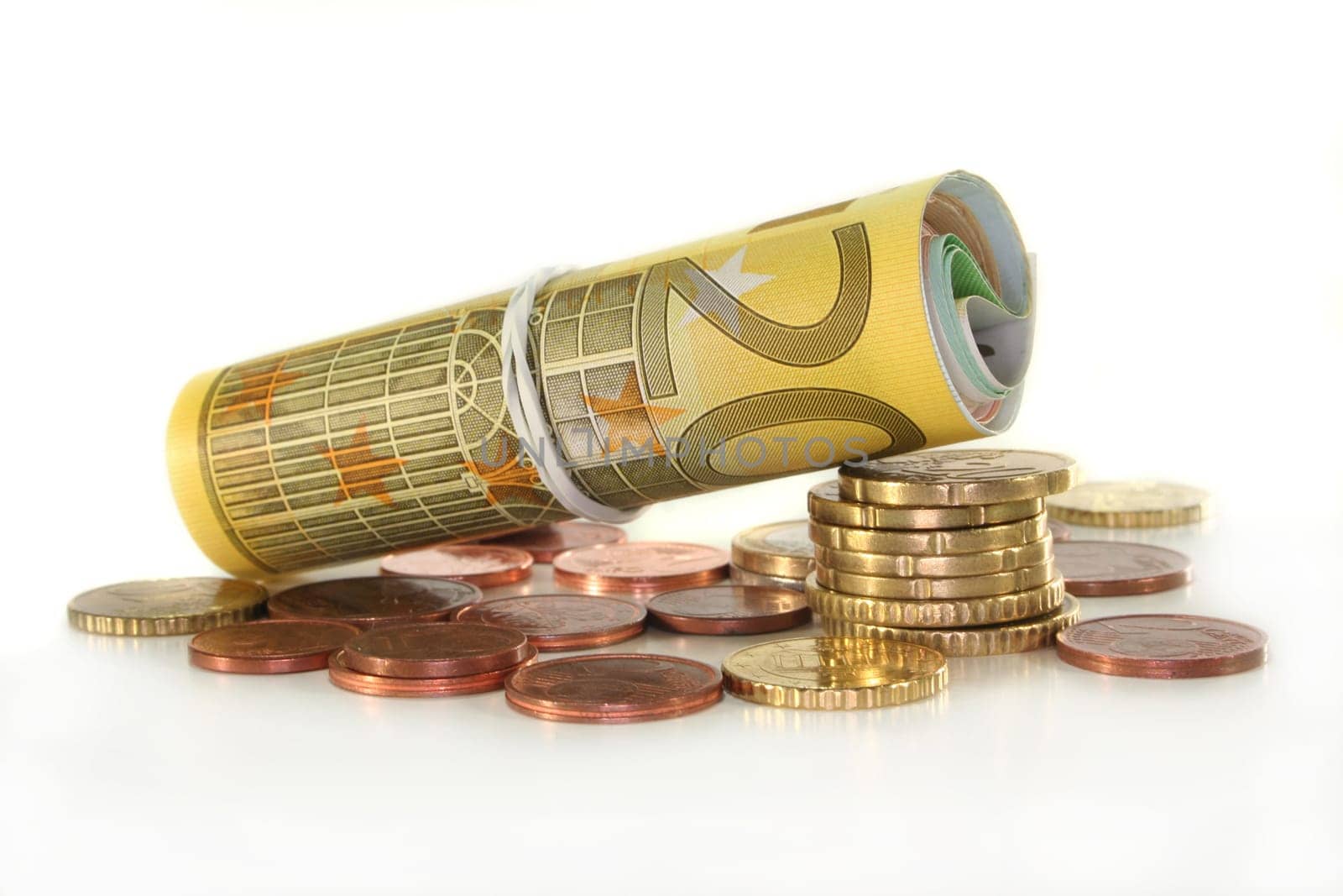 Euro notes and coins