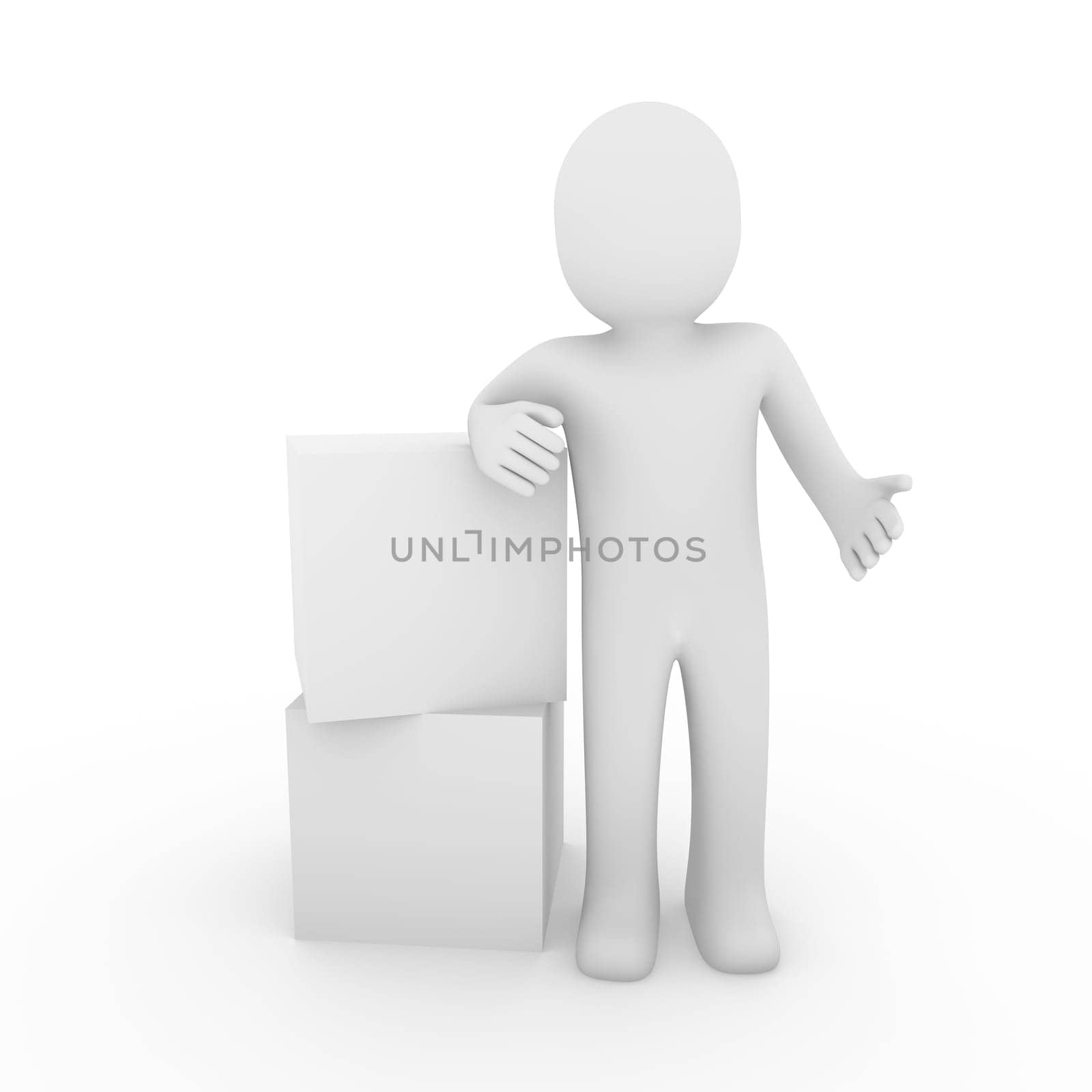 3D Human Cube