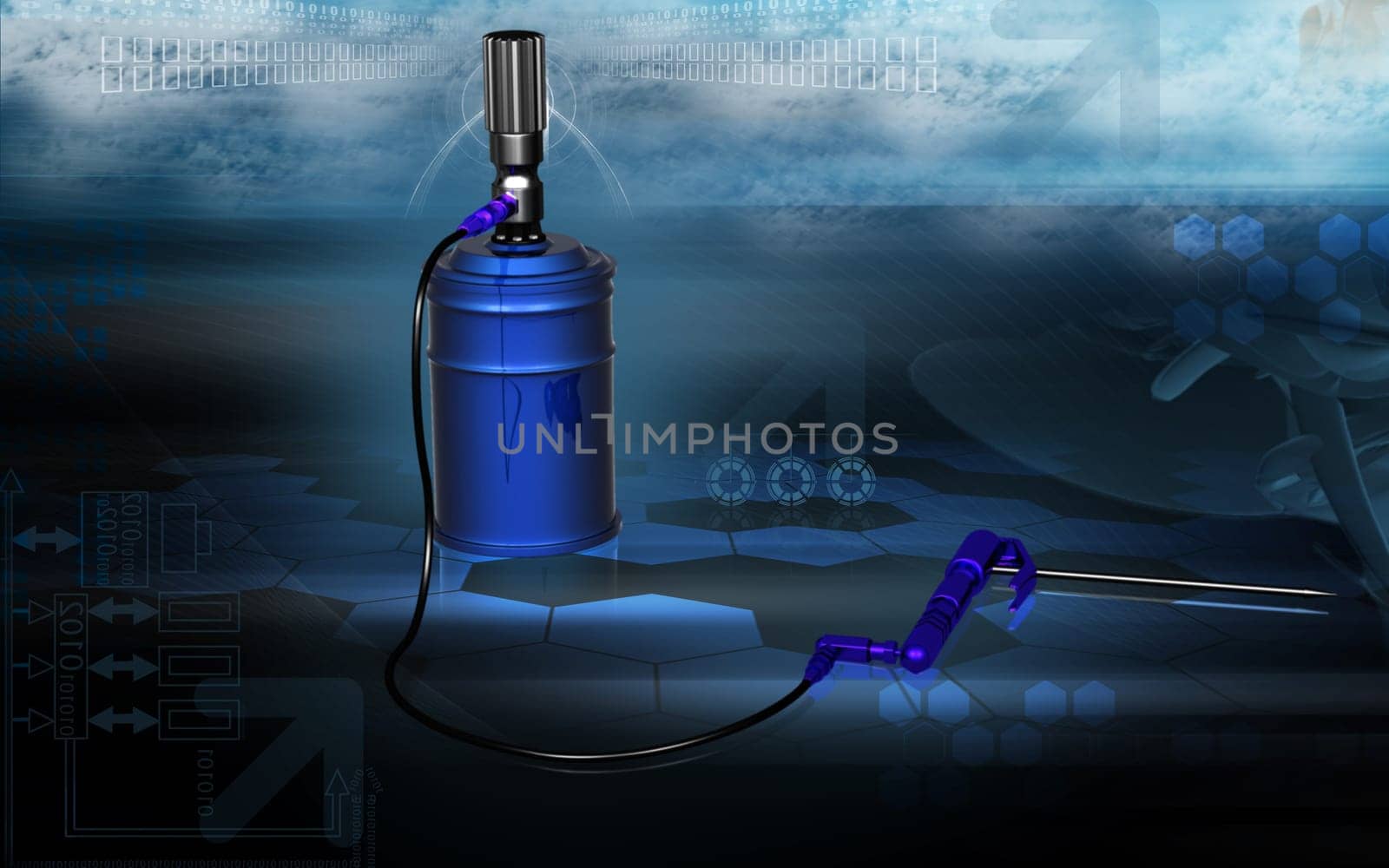 Air operated grease pump