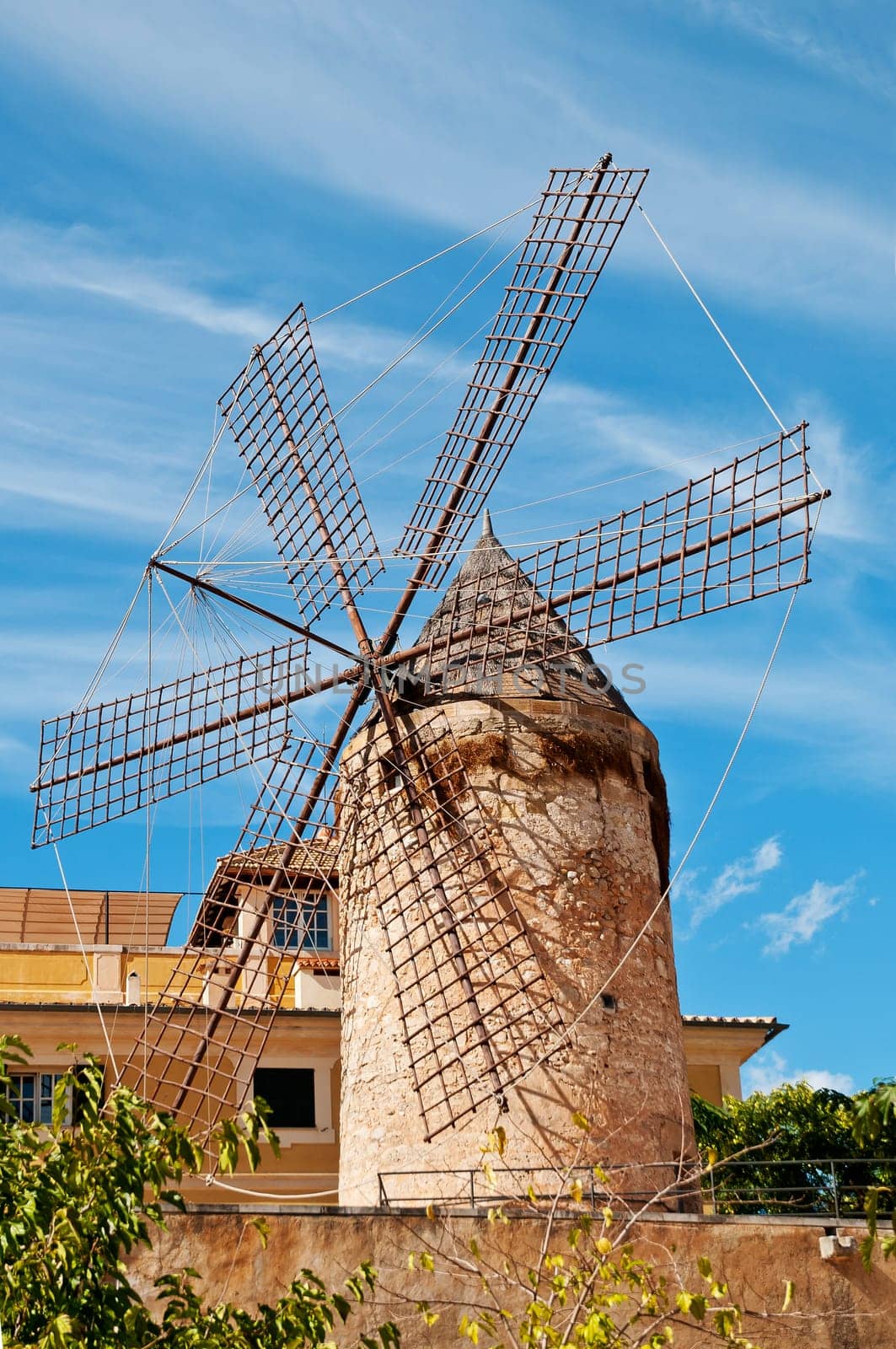 Traditional Windmill in Palma