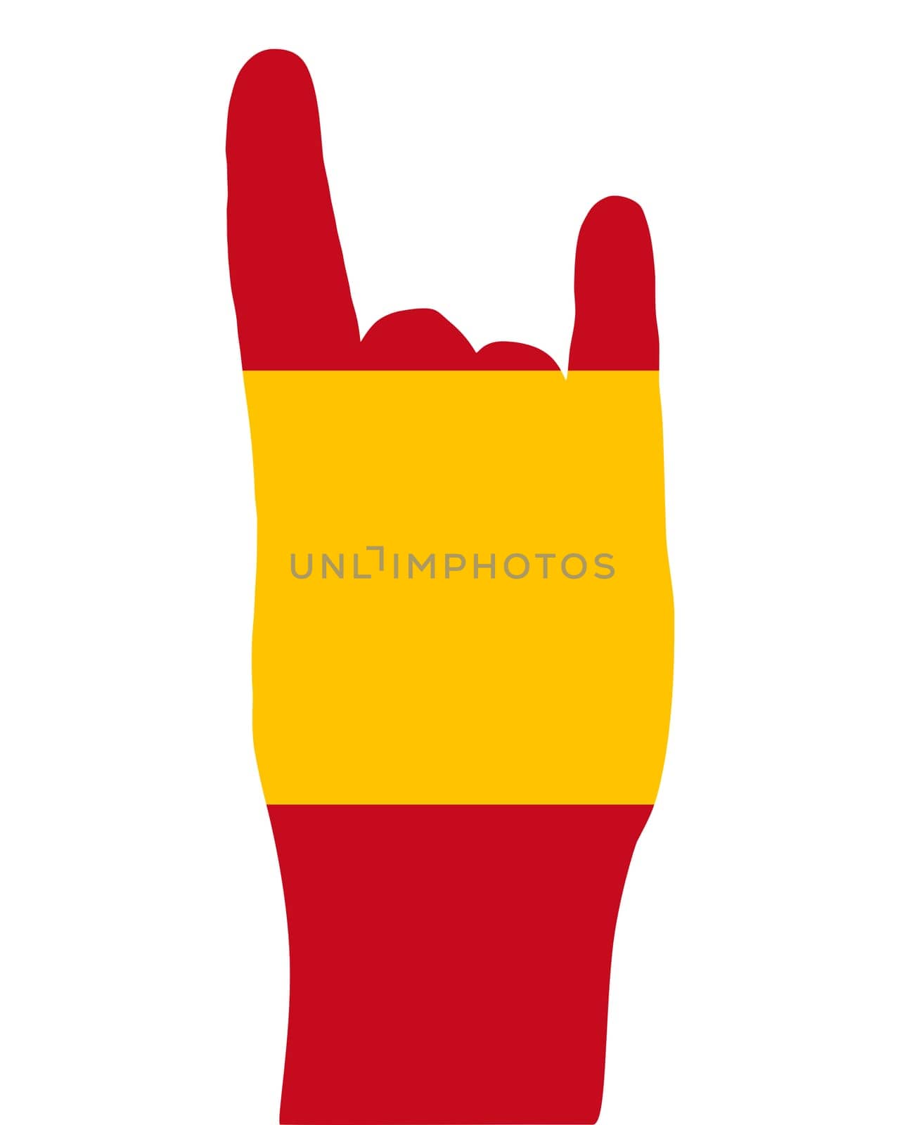 Spanish hand sign
