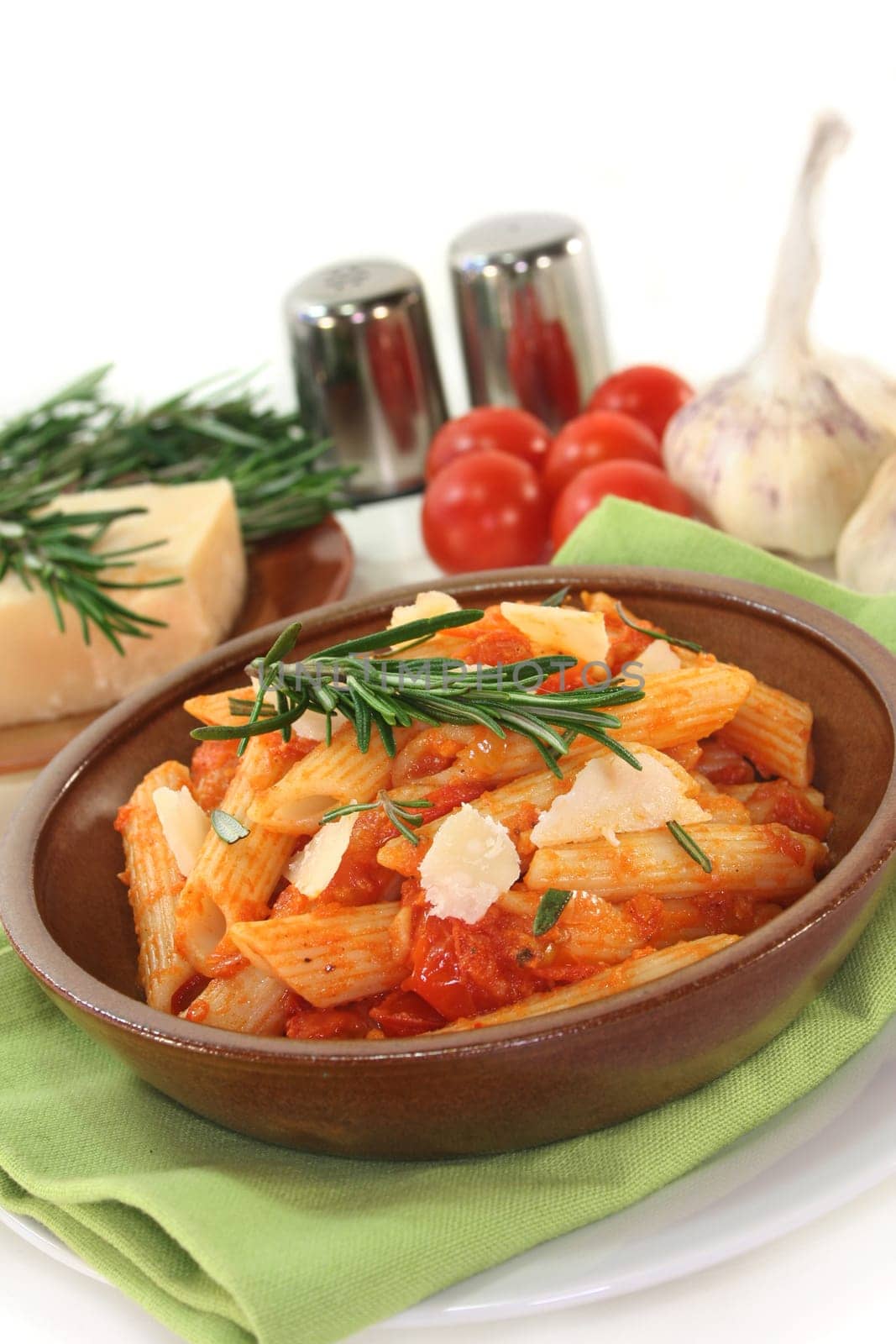 Pasta with tomatoes