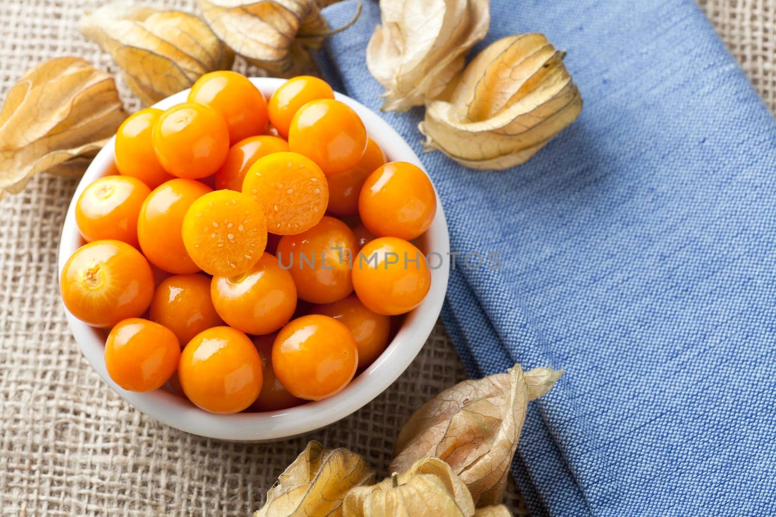 Physalis Fruit in Bowl