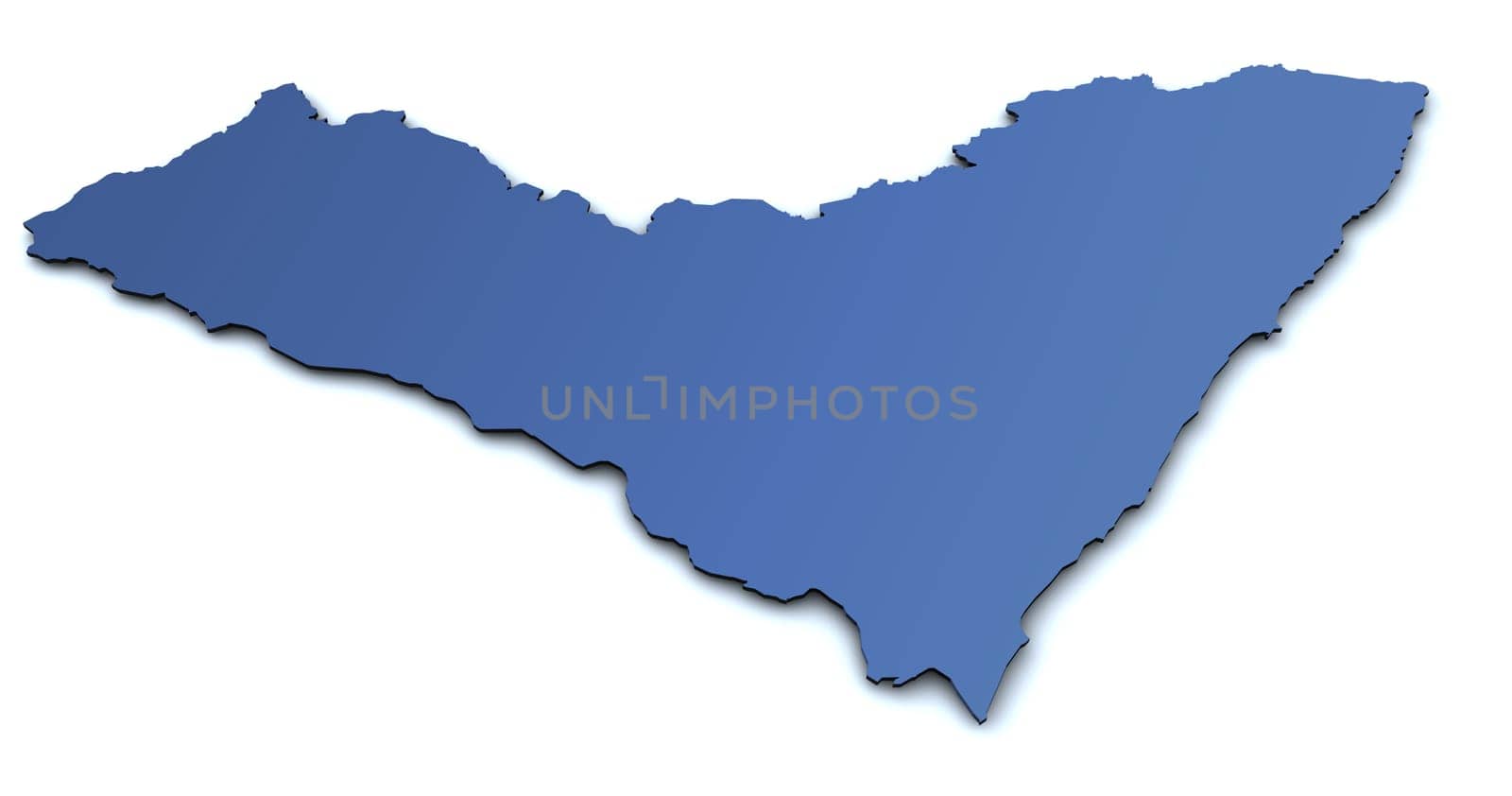 Map of Alagoas - Brazil