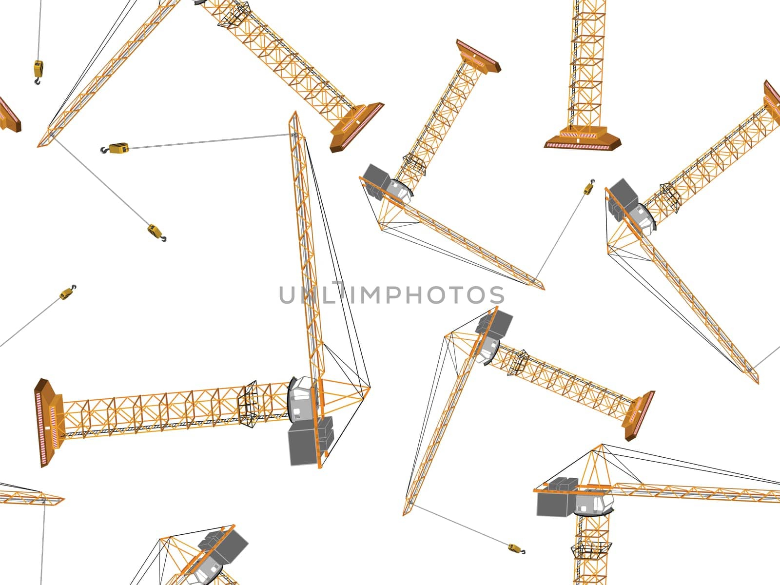cranes pattern