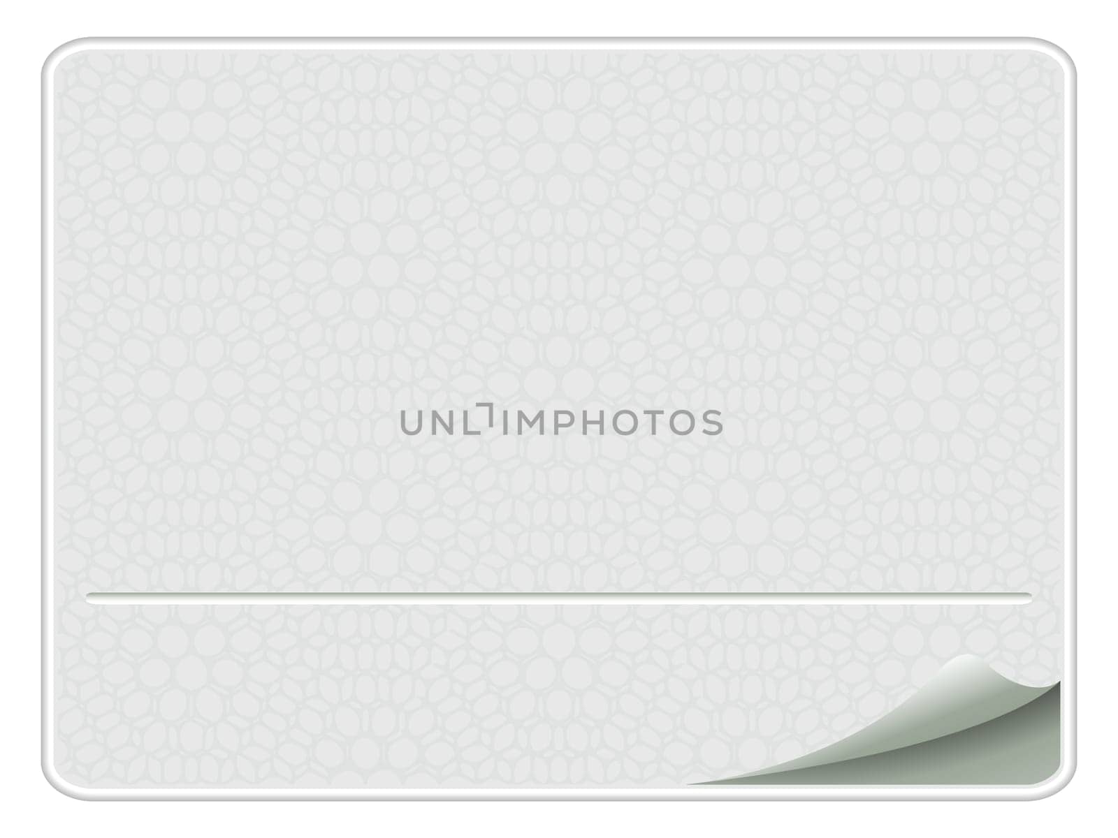 rectangular empty paper