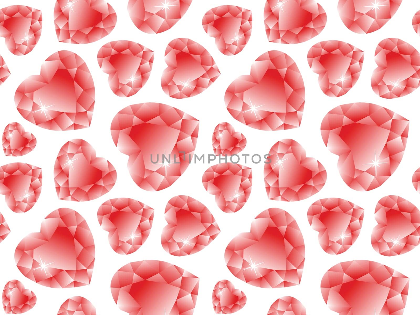valentine diamonds pattern