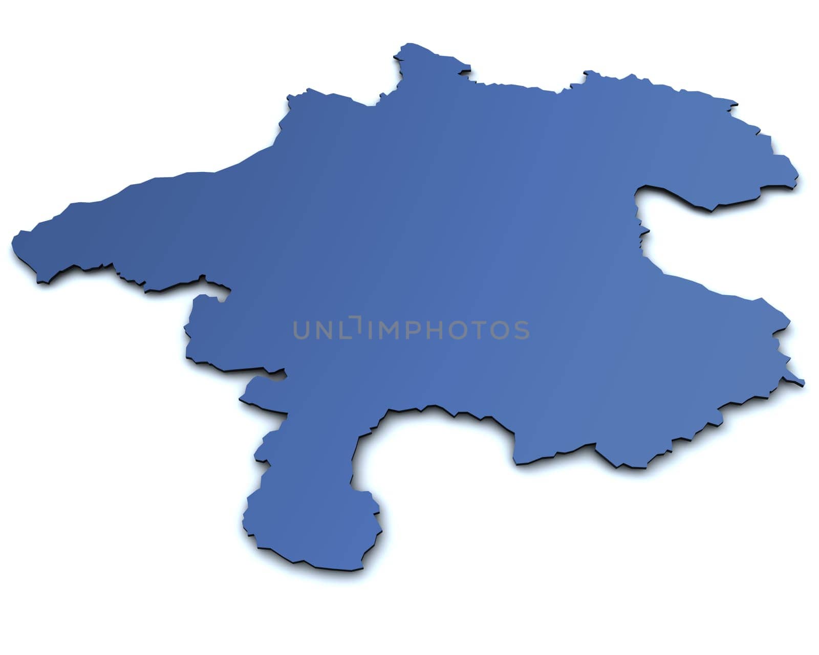 Map of Upper Austria - Austria