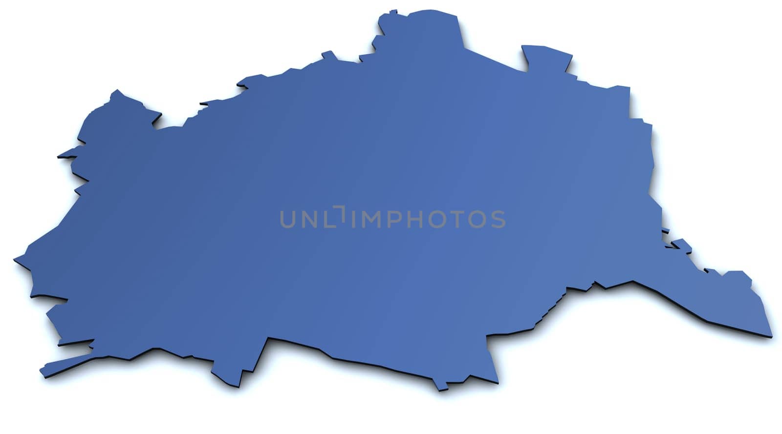 Map of Vienna - Austria