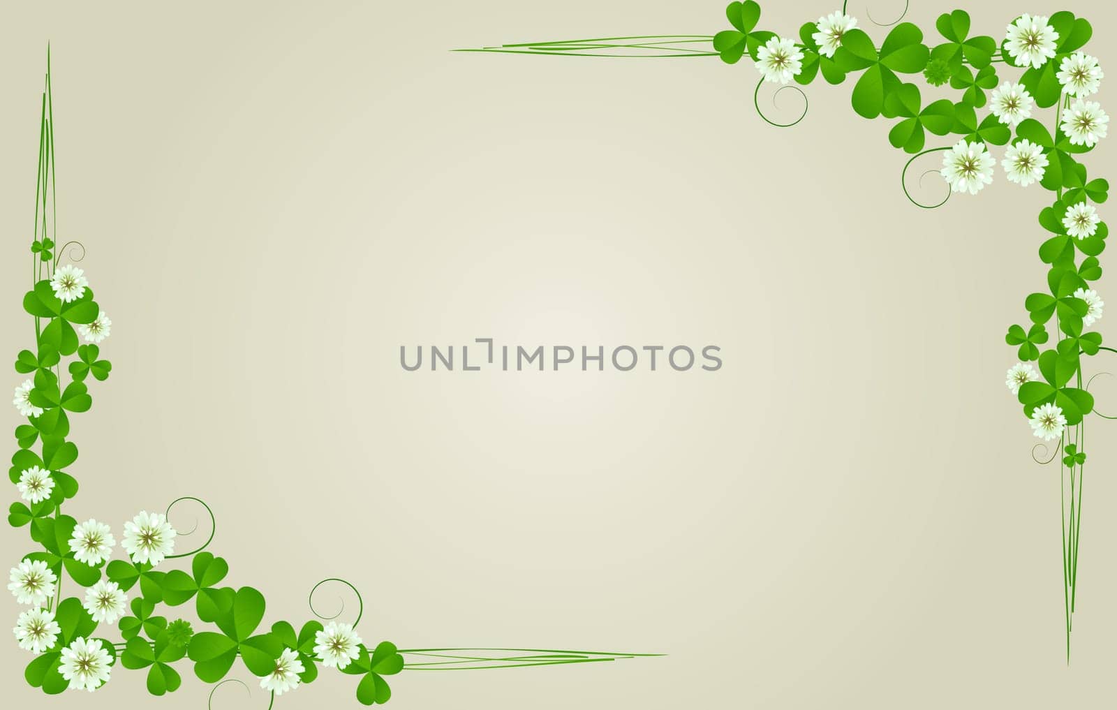 St Patricks Day postcard