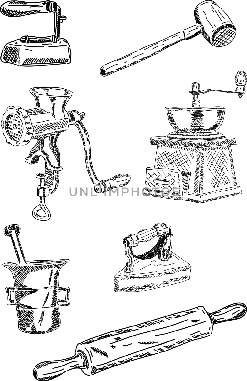 set untensils