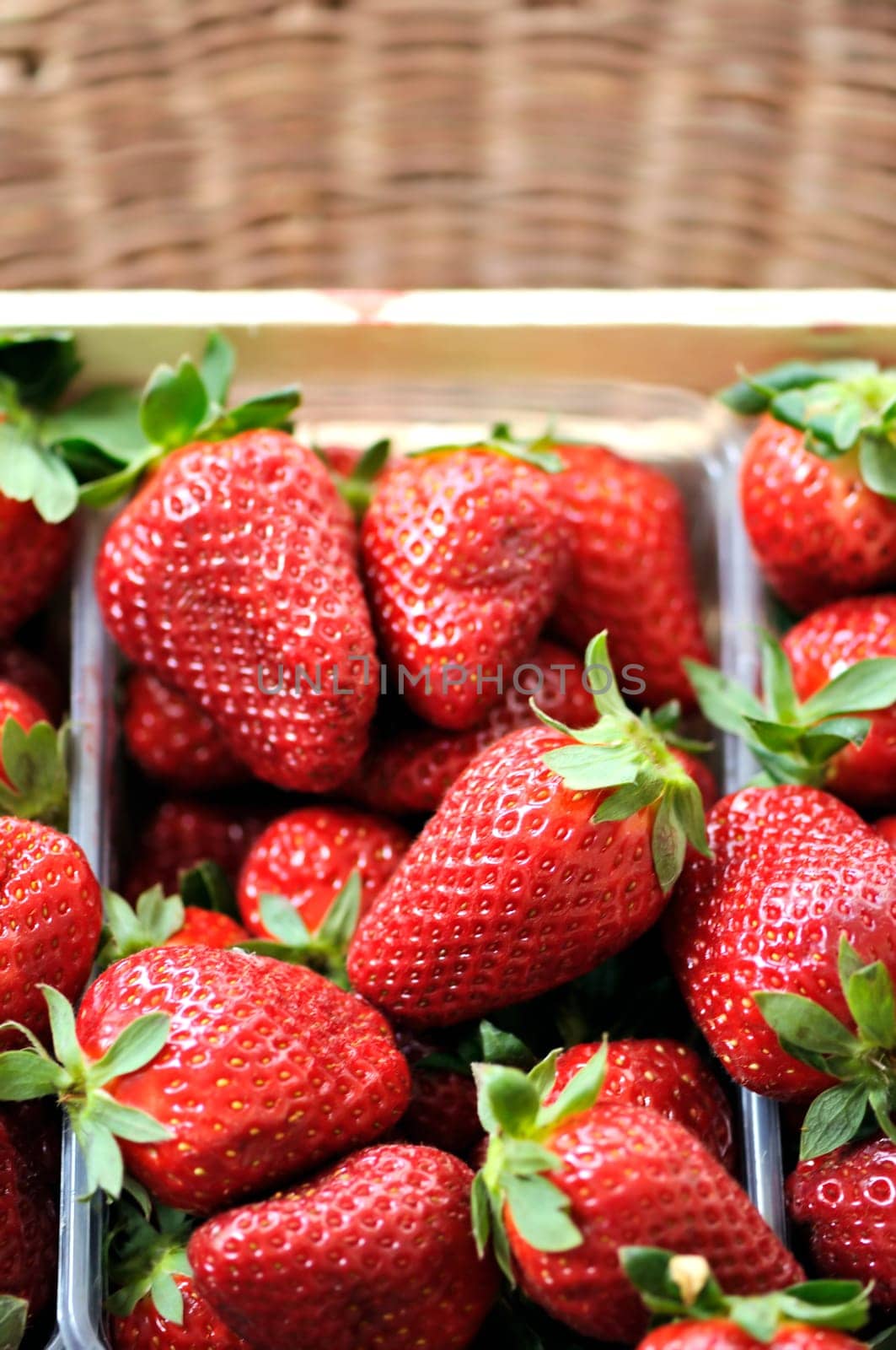 fresh strawberries