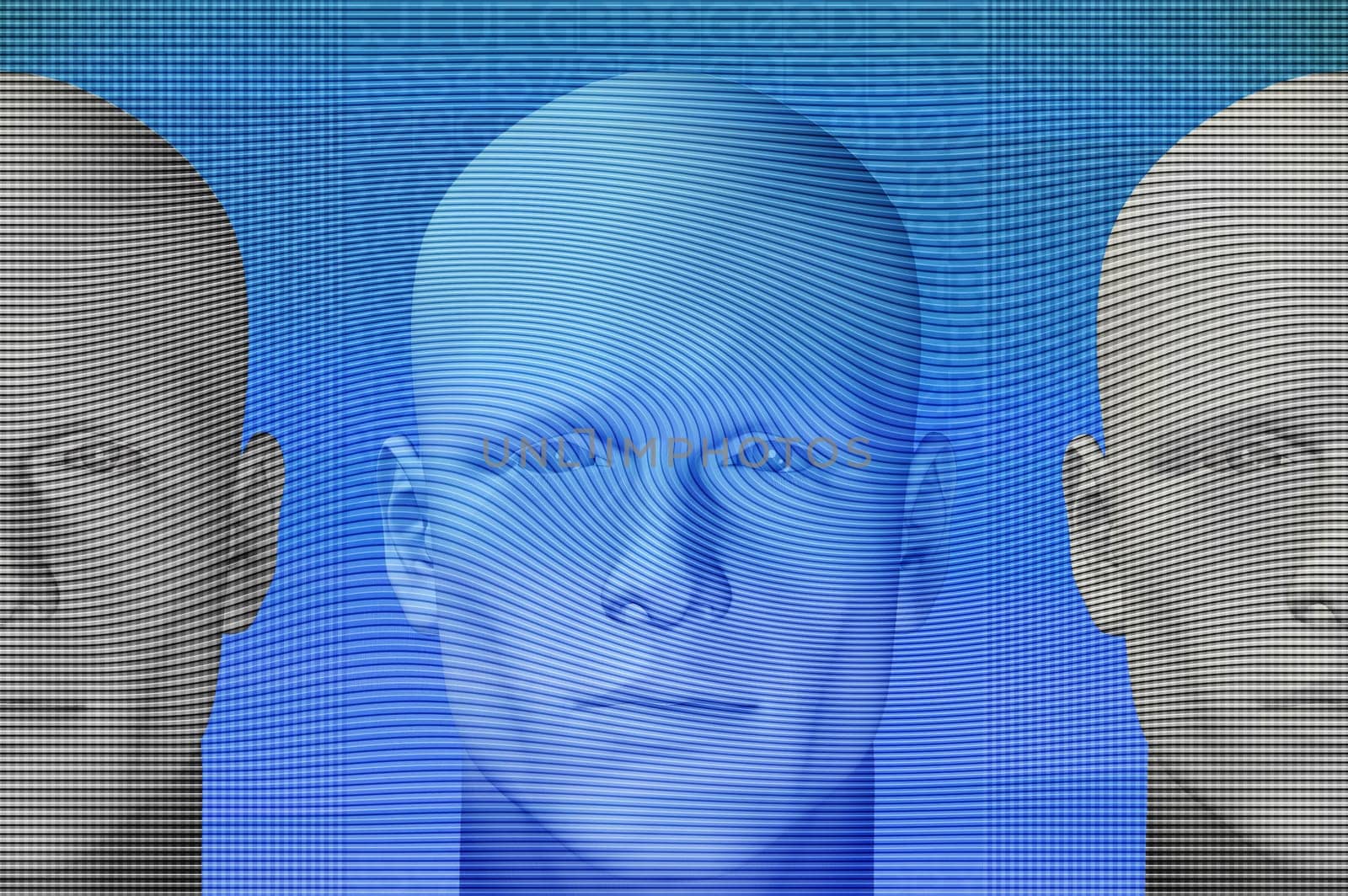 futuristic figures