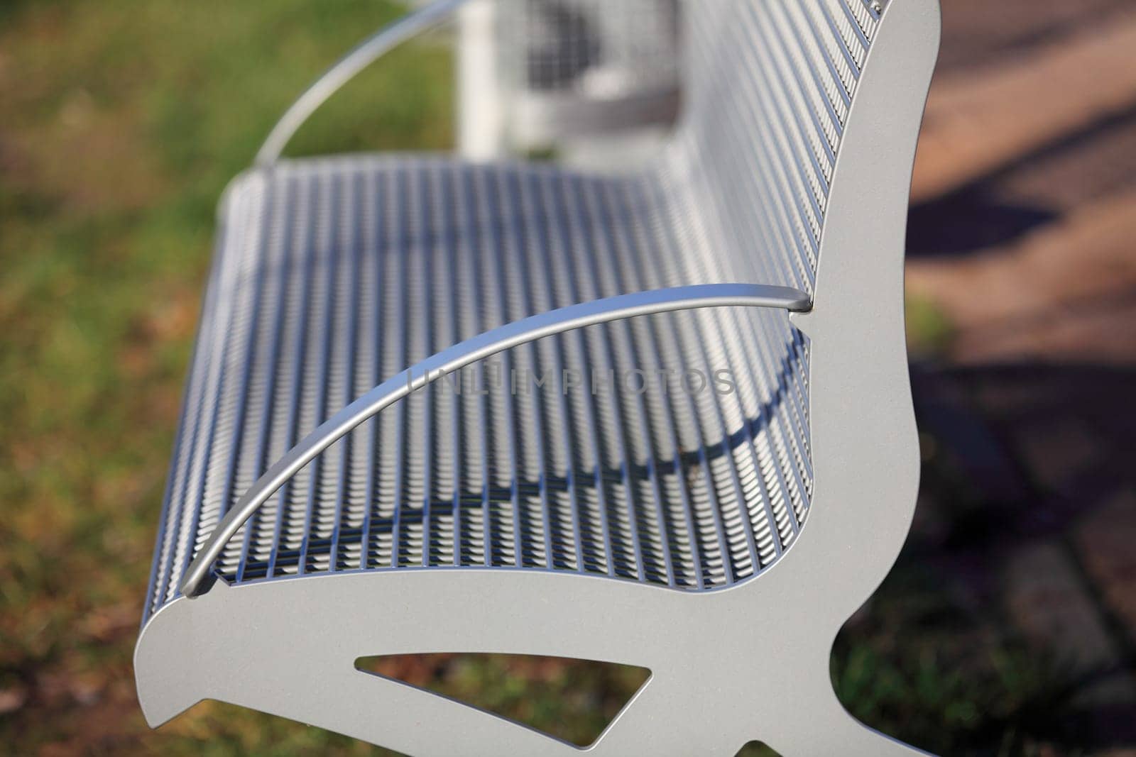 Park Bench detailed view