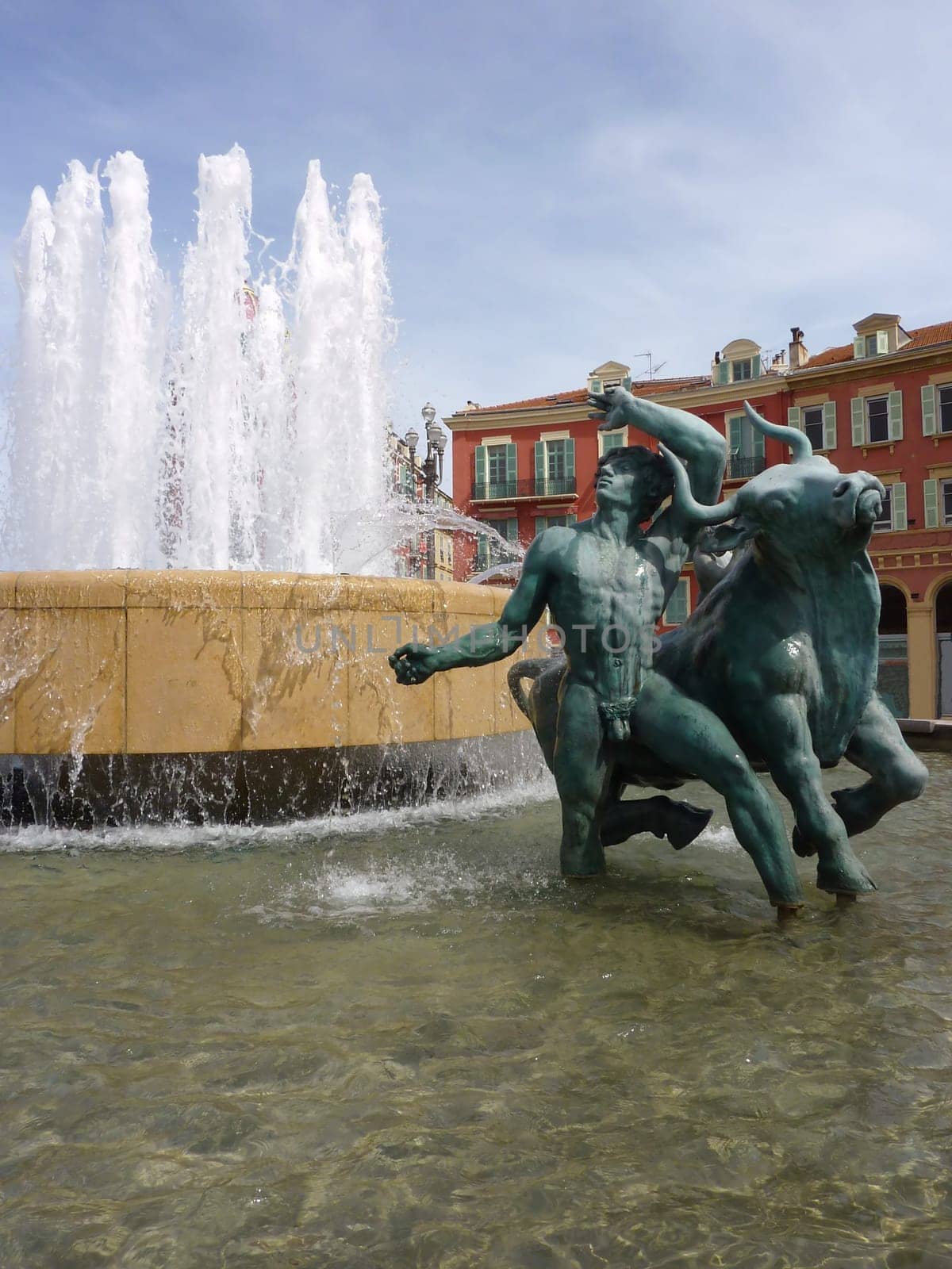 Fountain at Nice, France