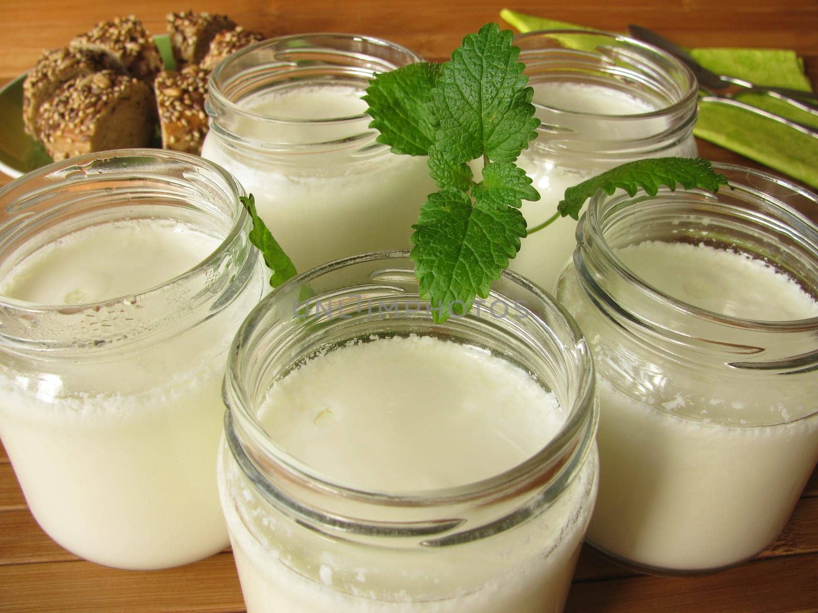 Yoghurt from the yoghurt maker