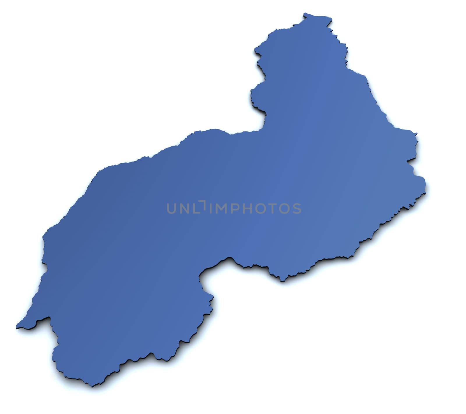 Map of Piaui - Brazil