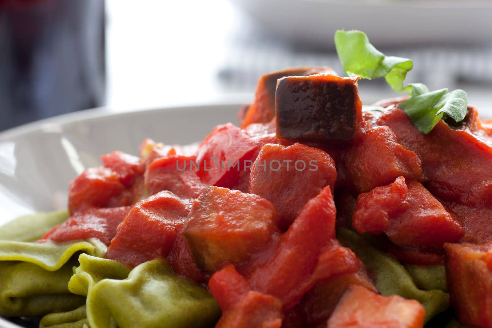Tortellini with Sauce