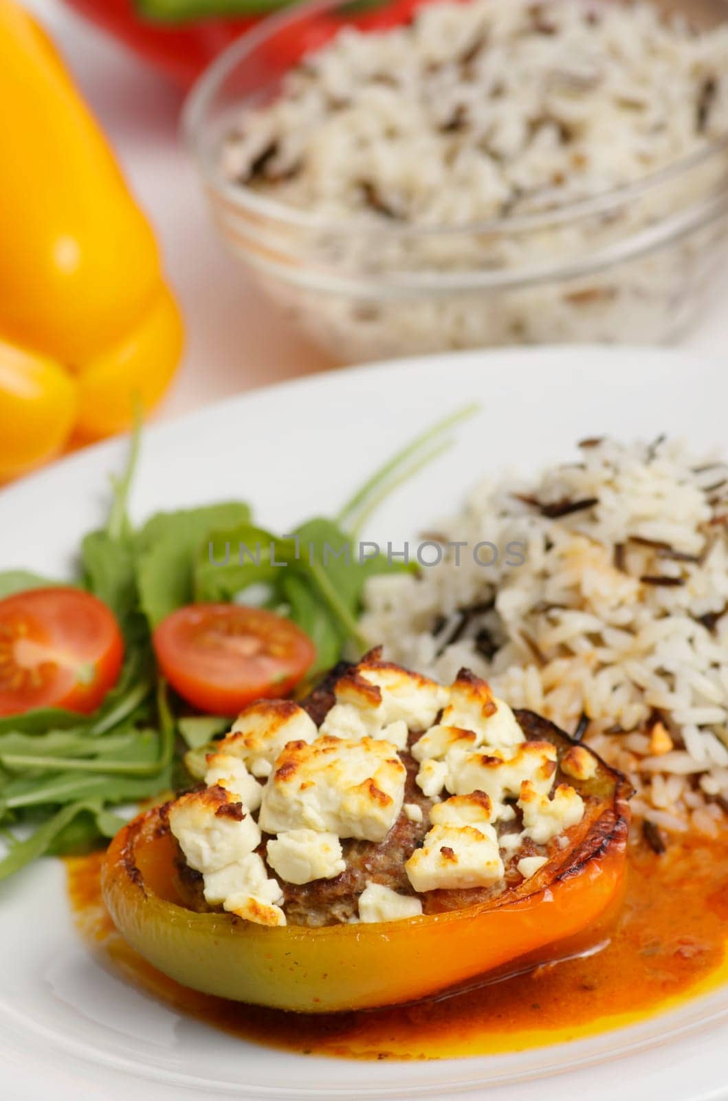 Pepper with filling
