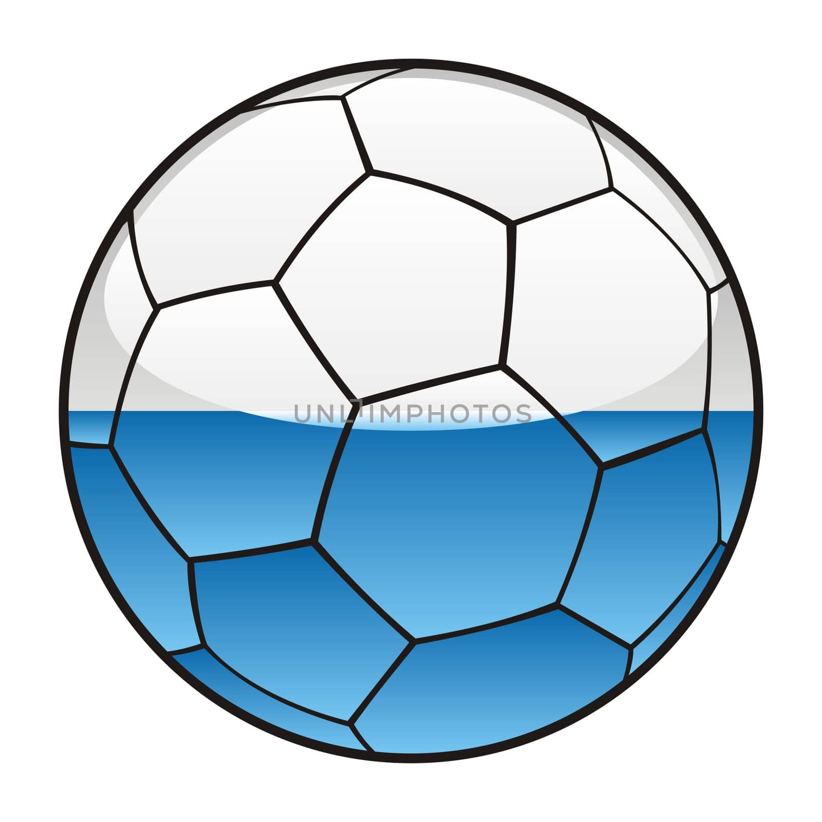 san marino flag on soccer ball