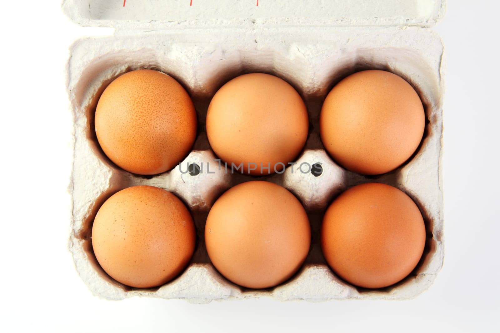 Eggs in egg packet