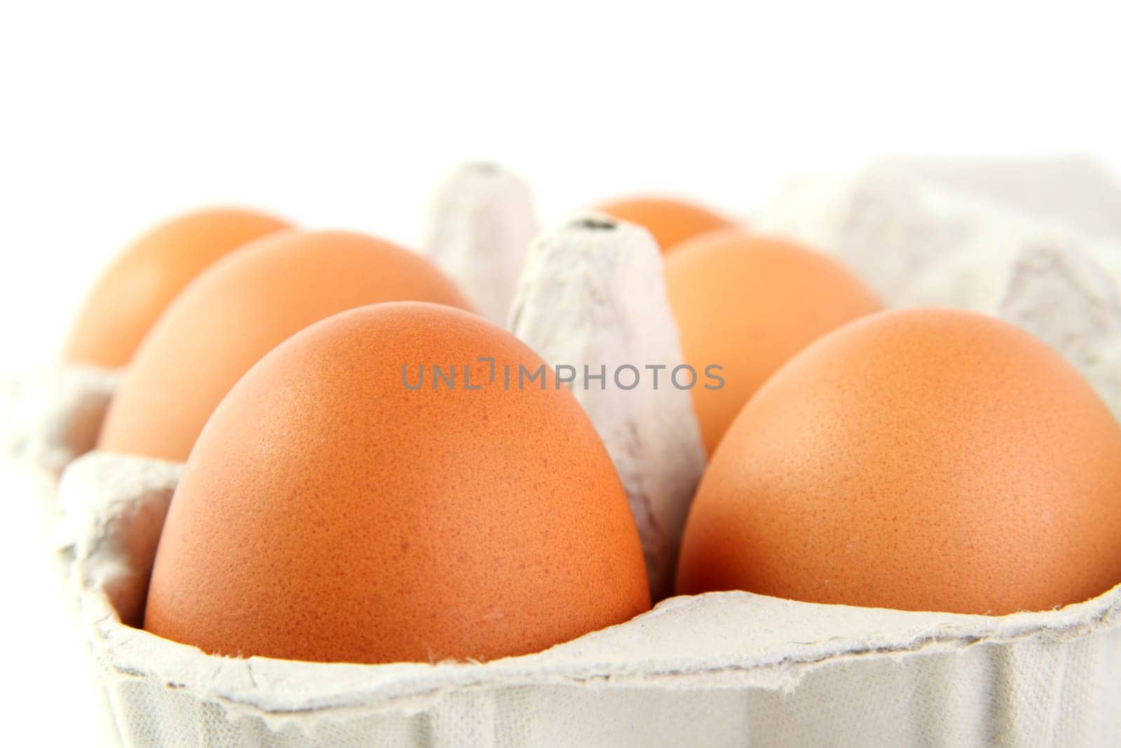 Eggs in egg packet