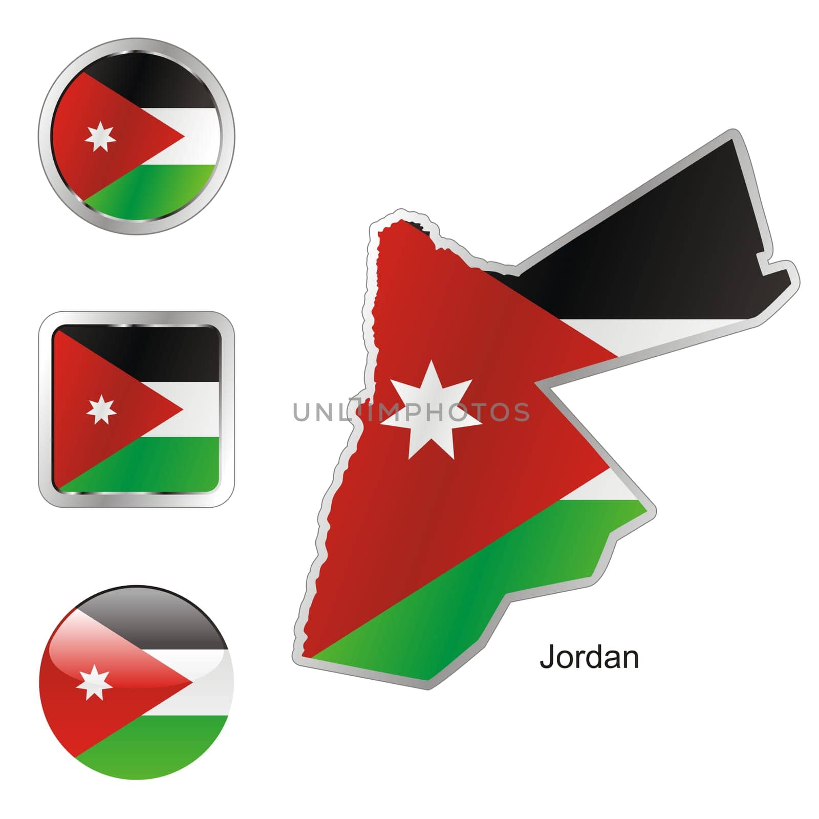 jordan map and internet buttons