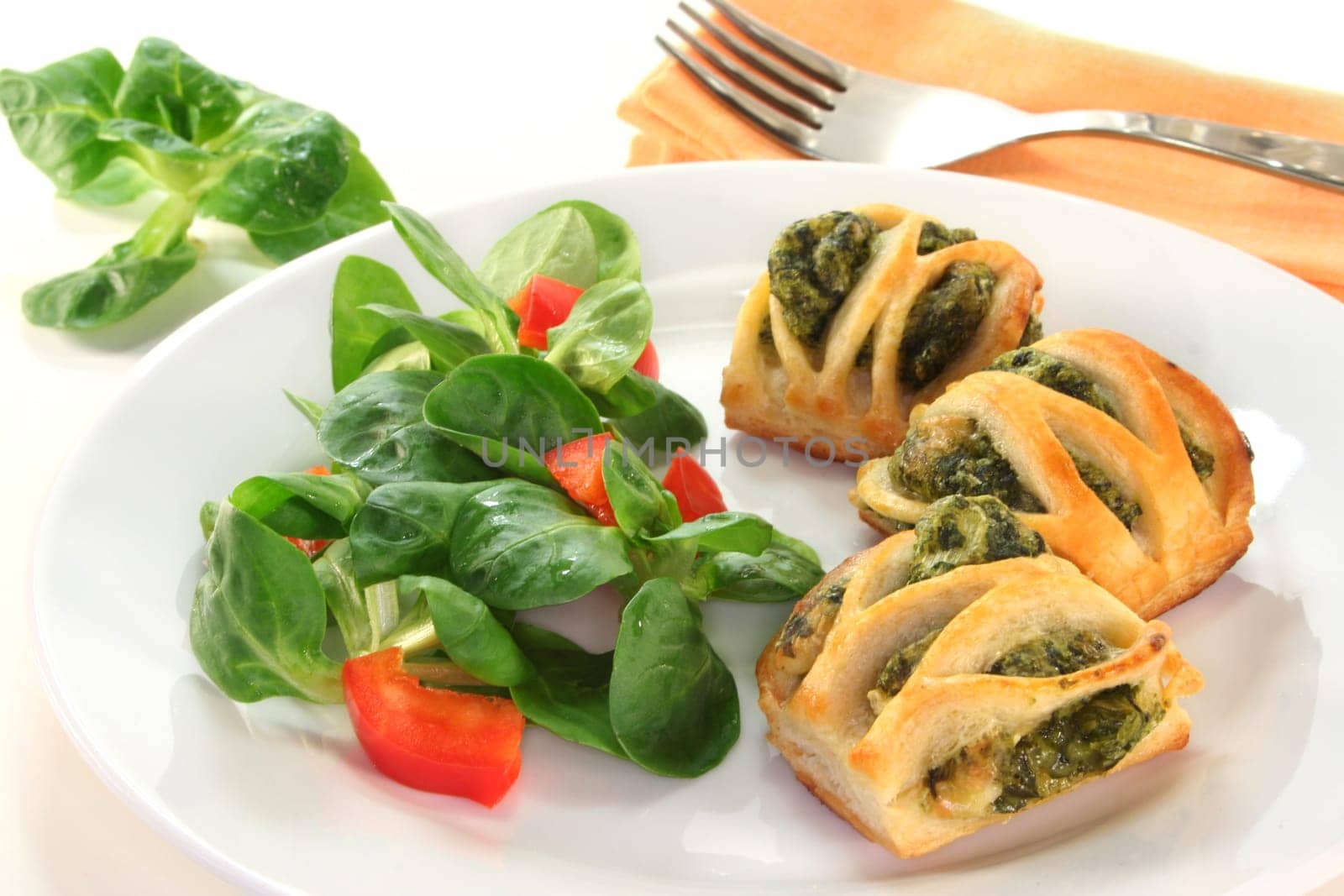 Puff pastry pockets