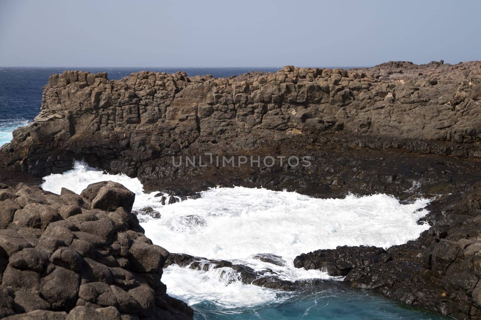 Steep cliffs on Sal