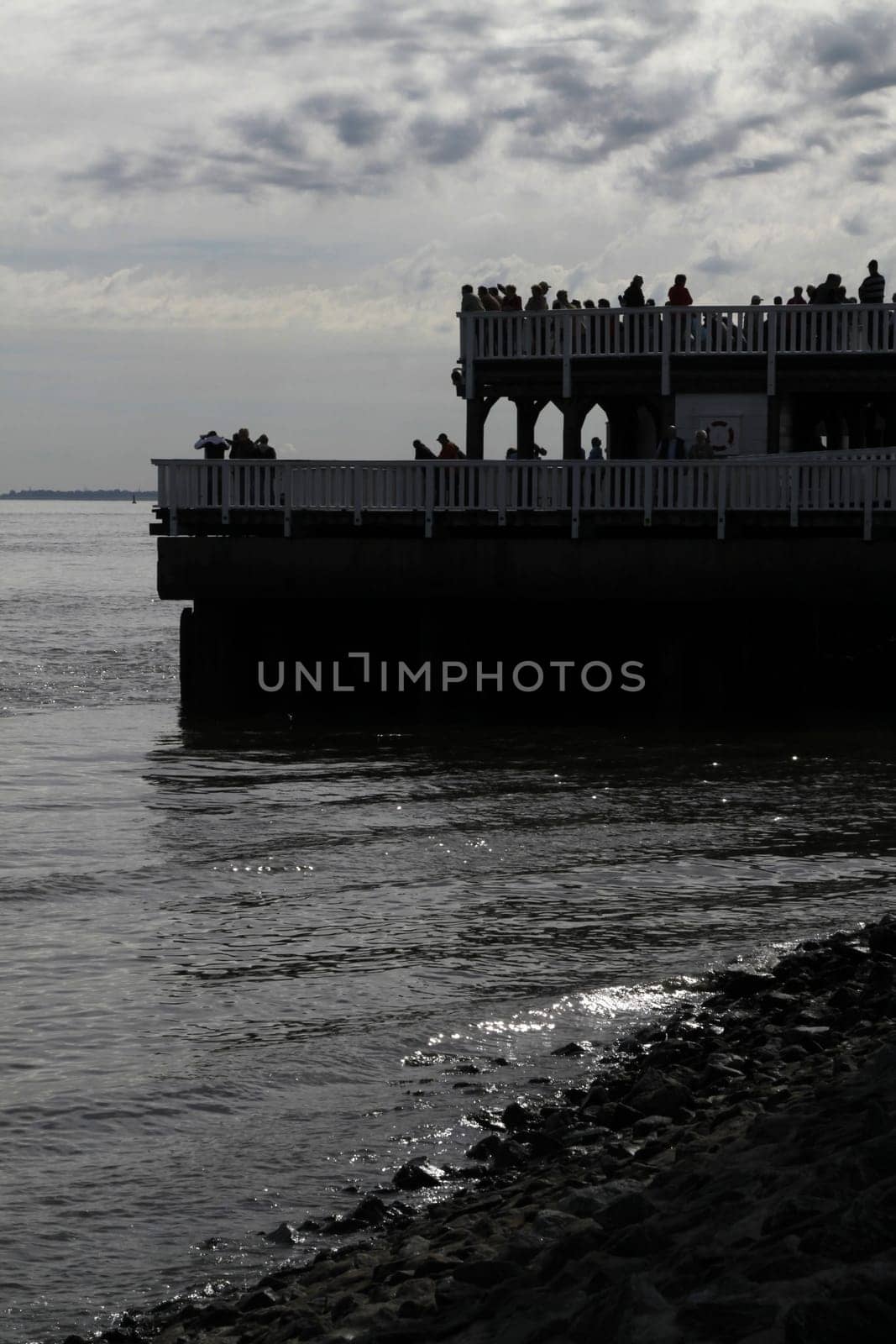 Viewing platform at the Alte Liebe in Cuxhaven