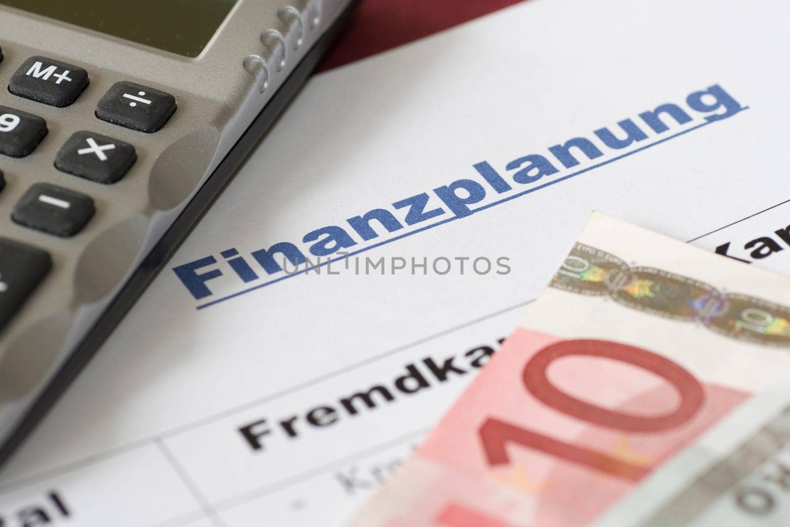Financial planning of a self-employed person