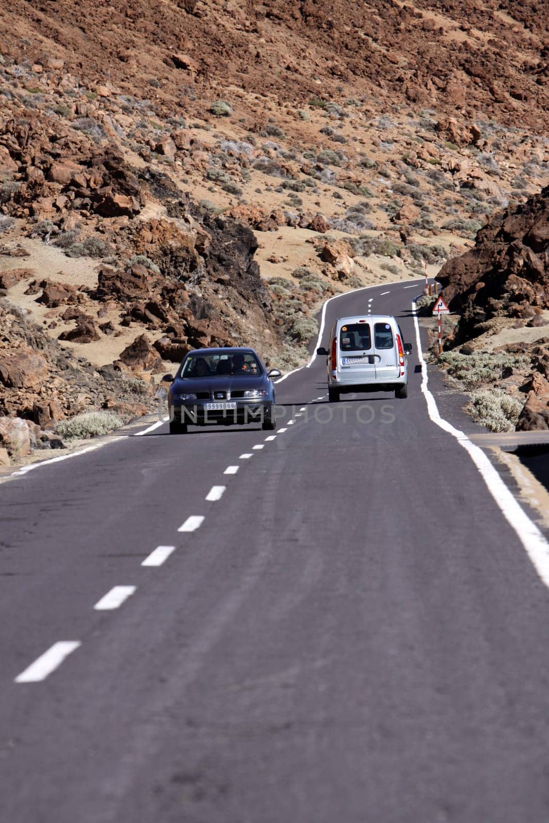 Road to Pico del Teide