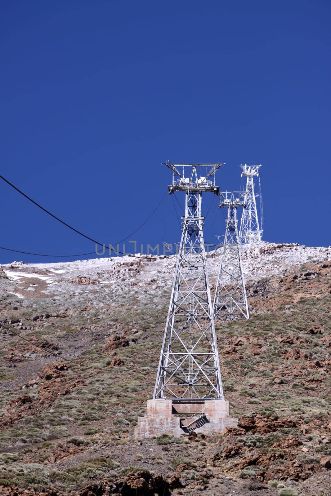 Cable car route to Pico del Teide