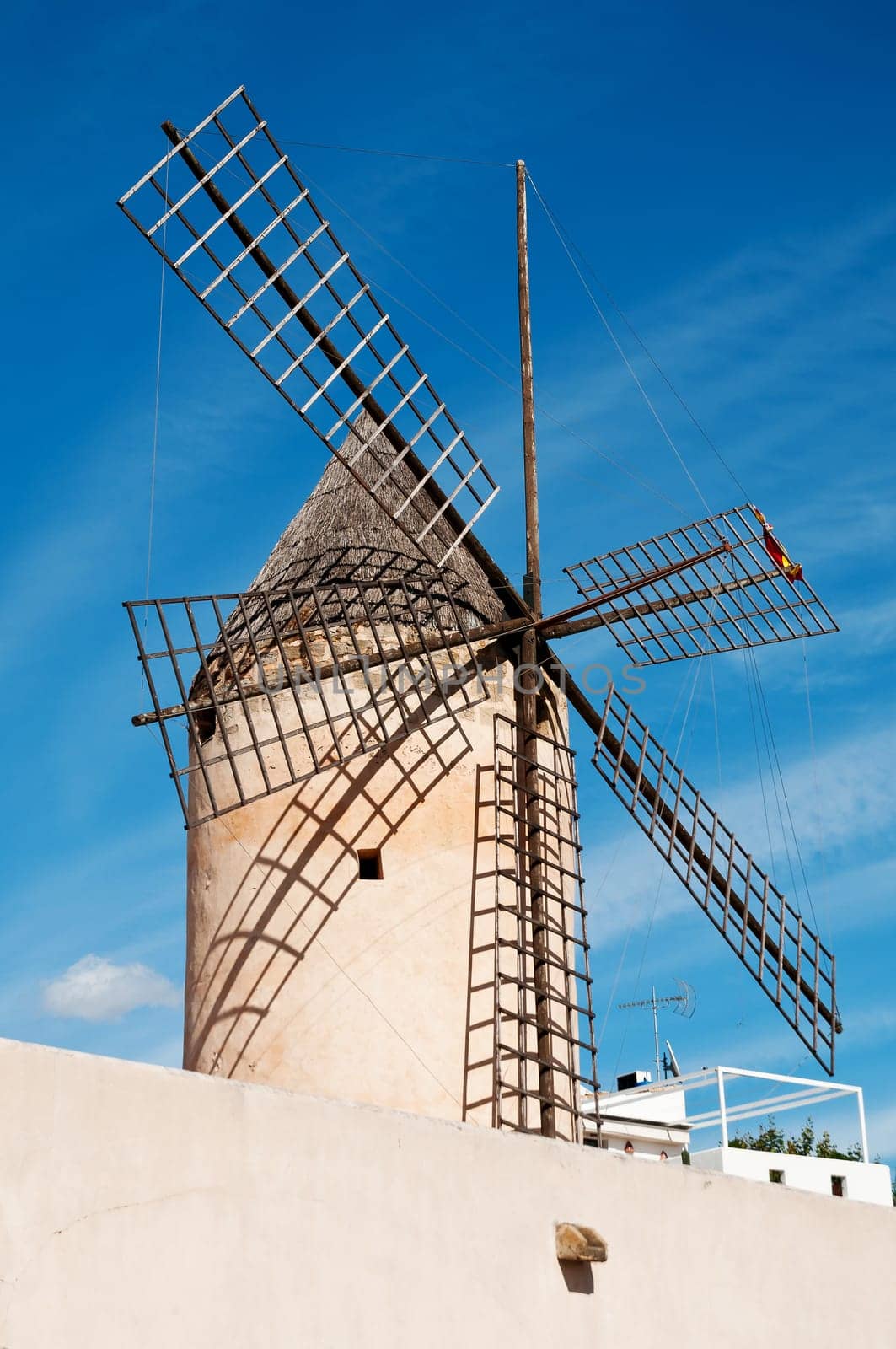 Traditional Windmill in Palma