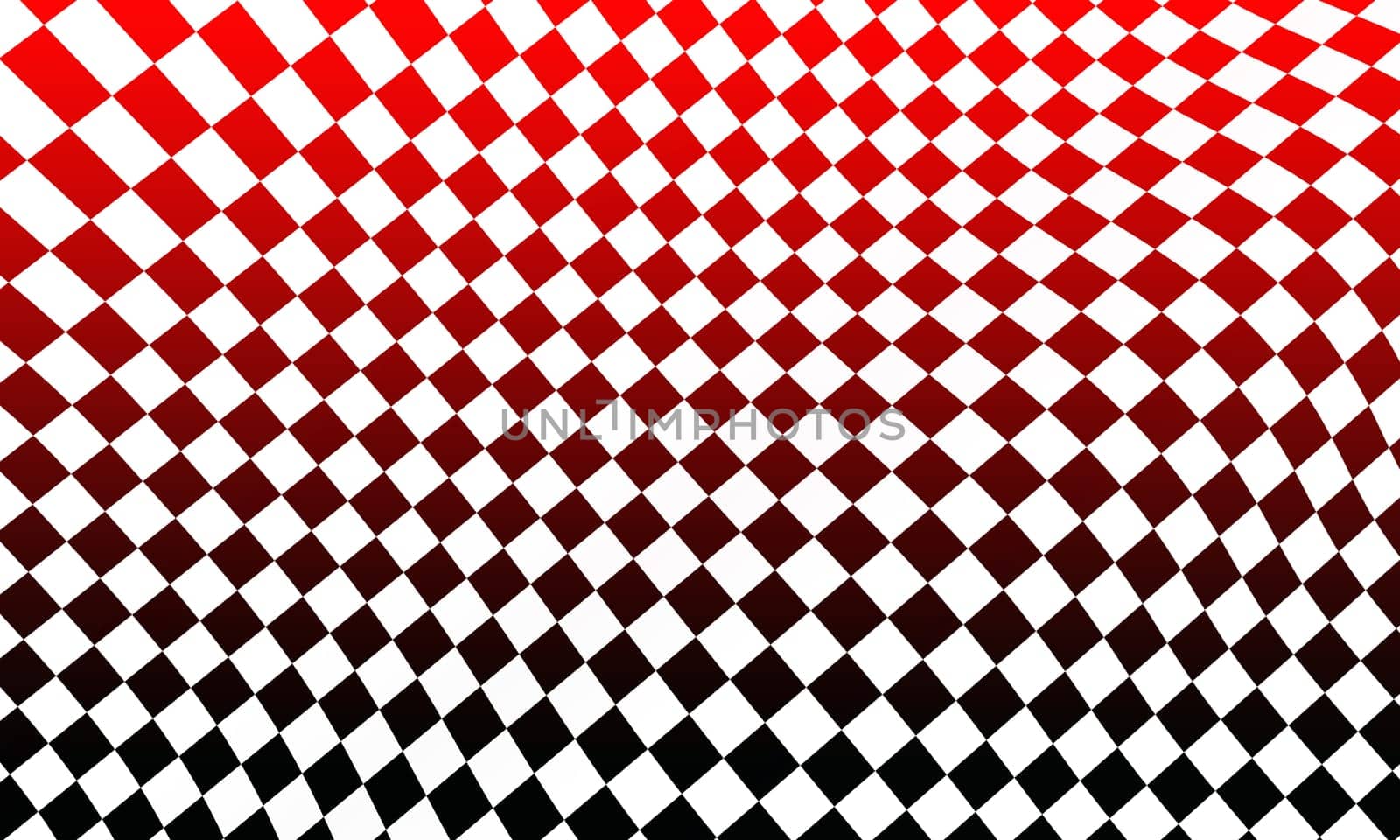Hot Racing Flag - Black Red 02