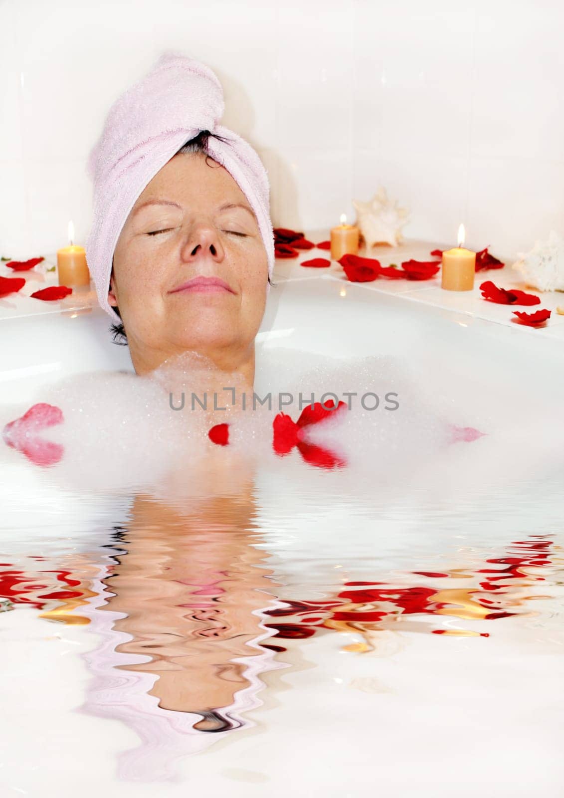Flower bath