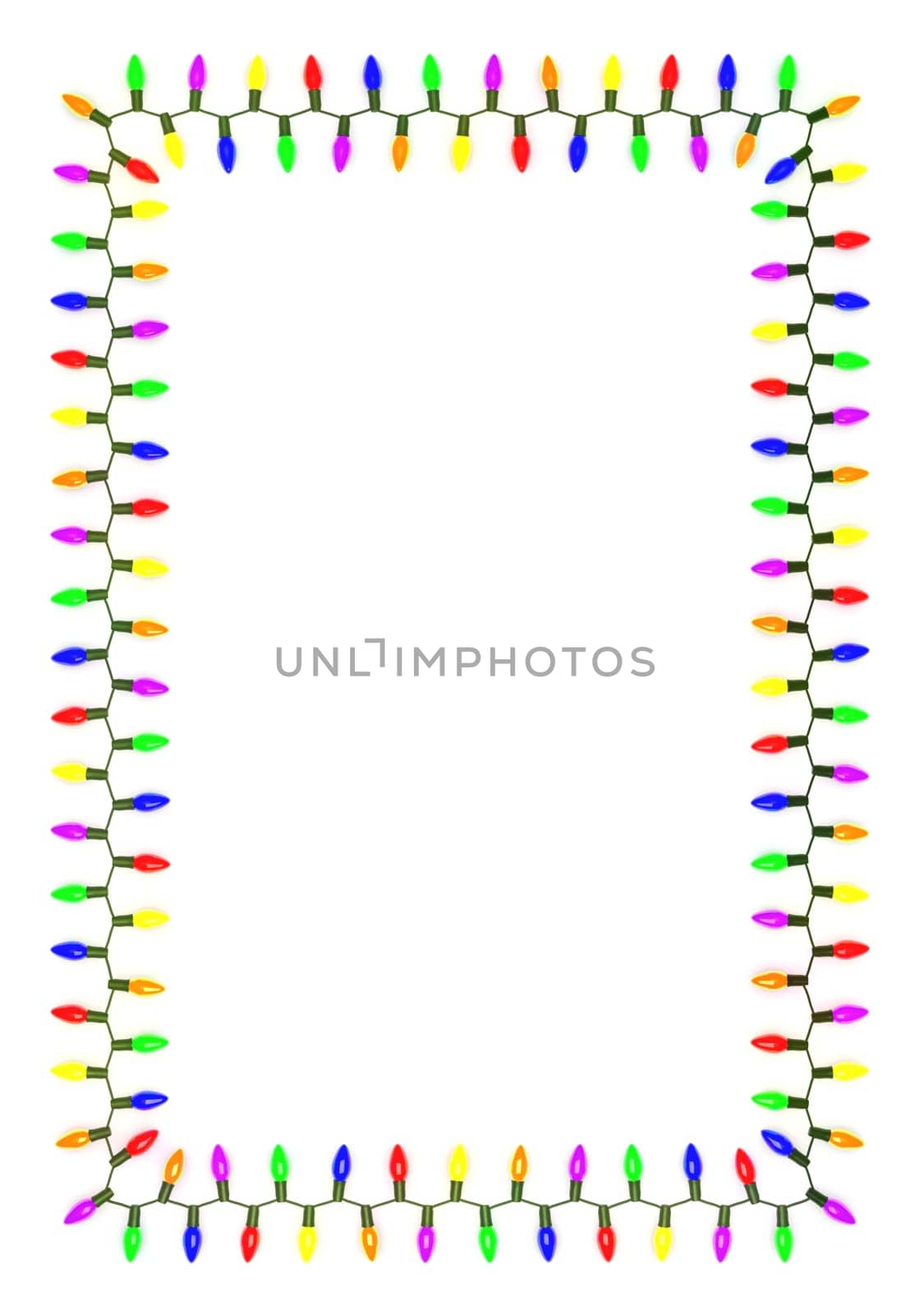 Christmas Lights Frame
