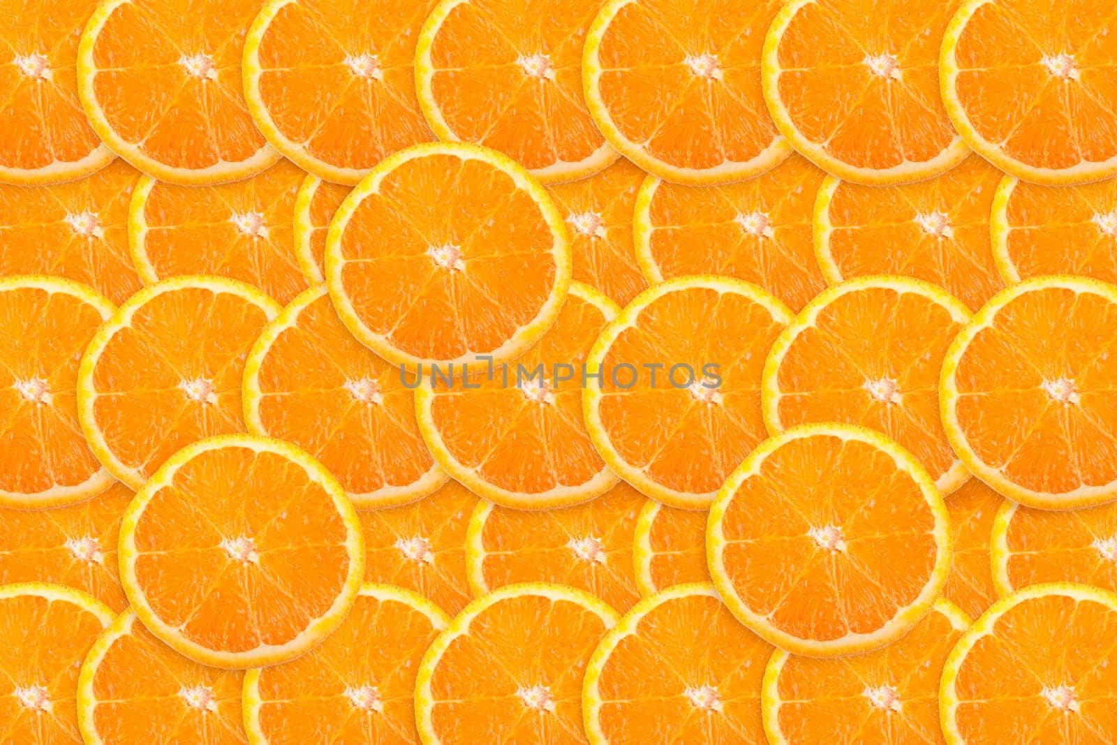 Orange Slice Background