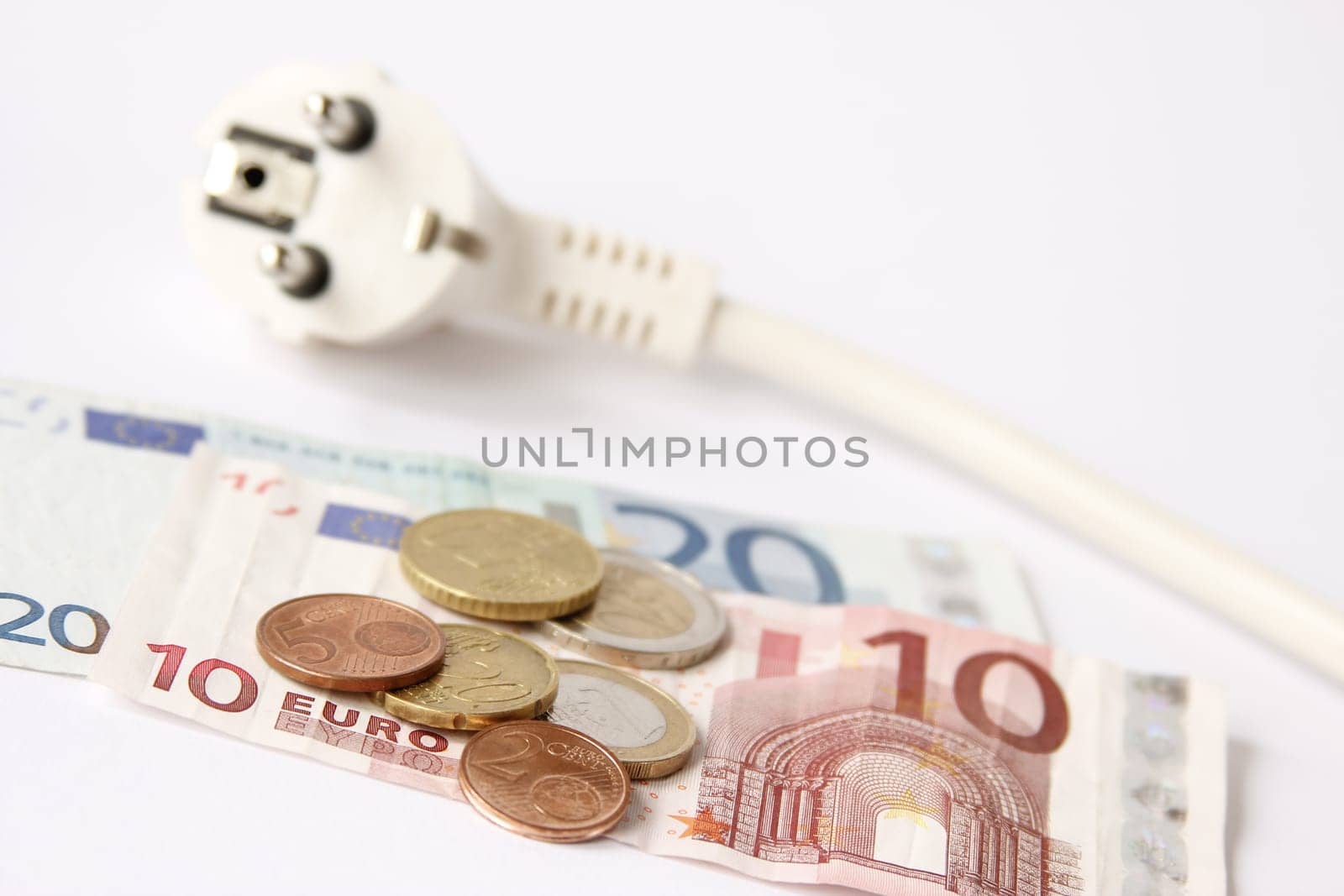 Electricity plugs and money