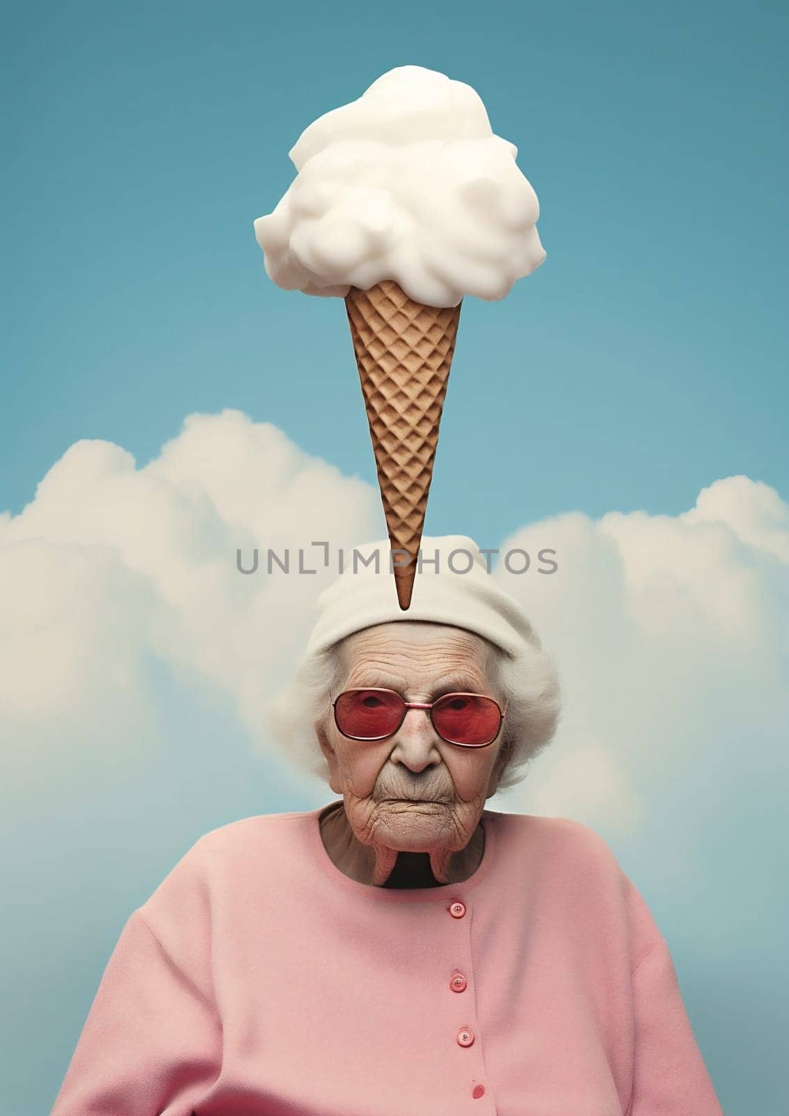 Face woman sad elderly adult caucasian alone senior retired sitting elder pensioner home portrait depressed female person thoughtful old age grandmother