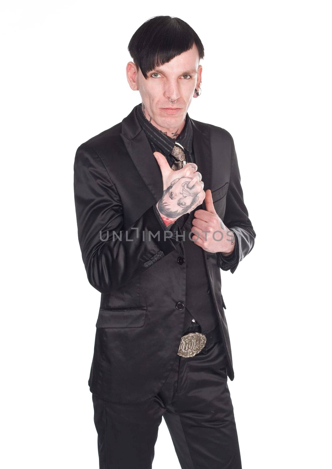 tattooed man